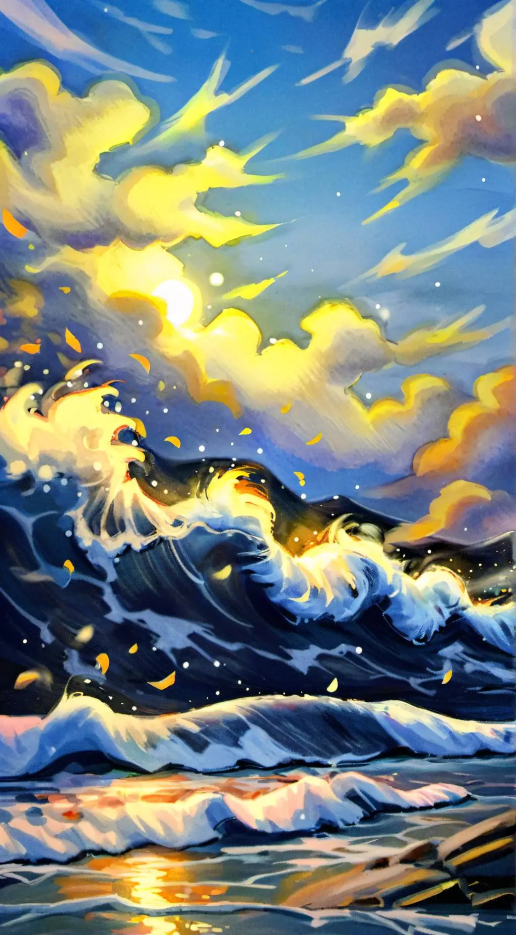 ai character: (-Sprunki-)  background