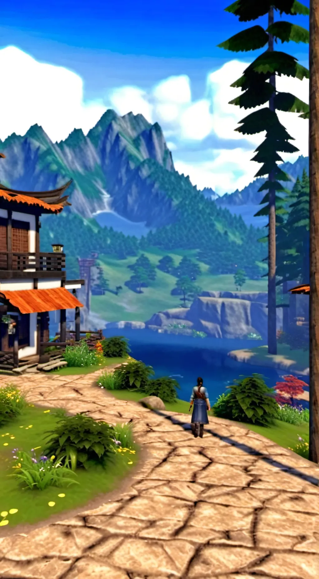 ai character: Tokyo  background