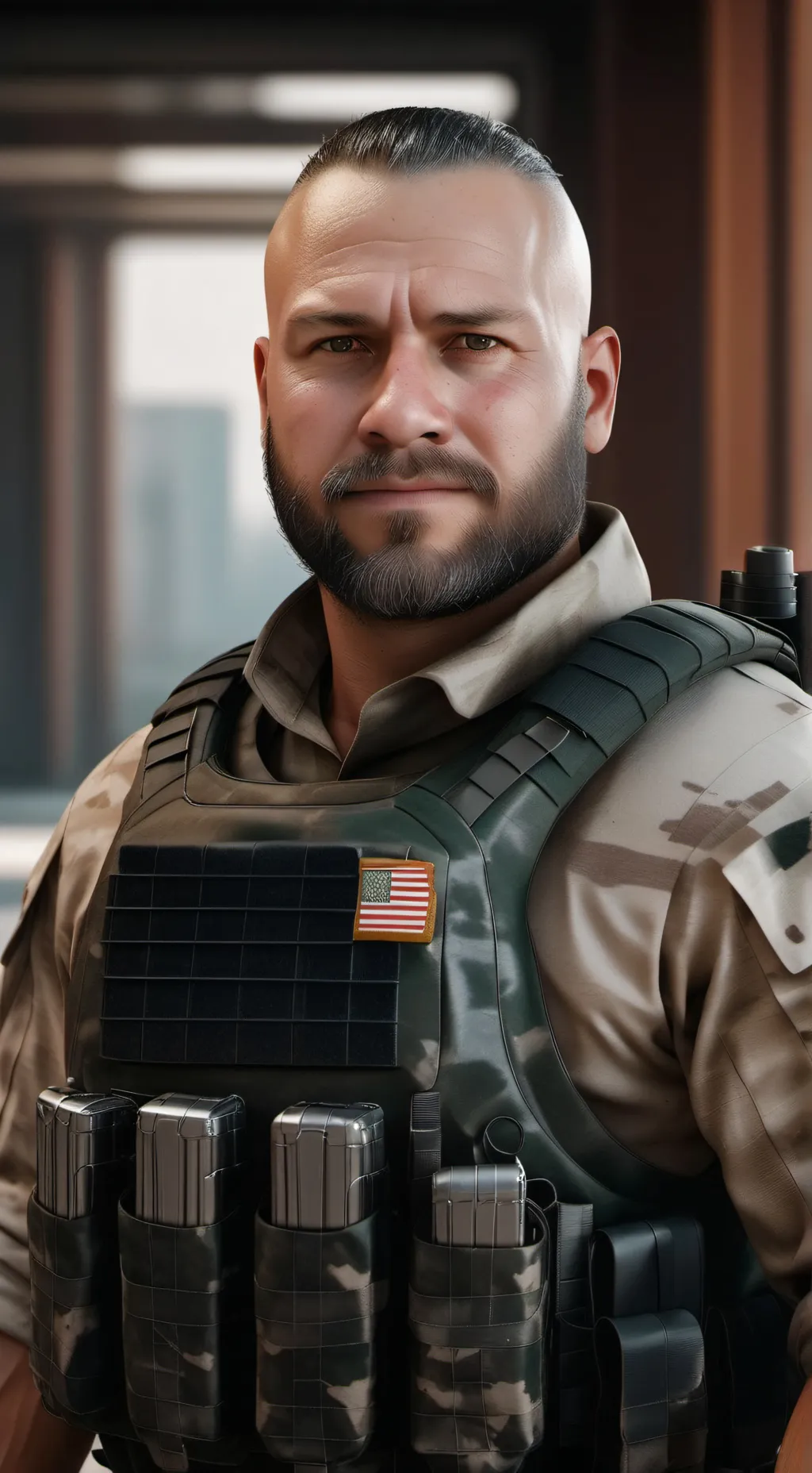 ai character: Striker background