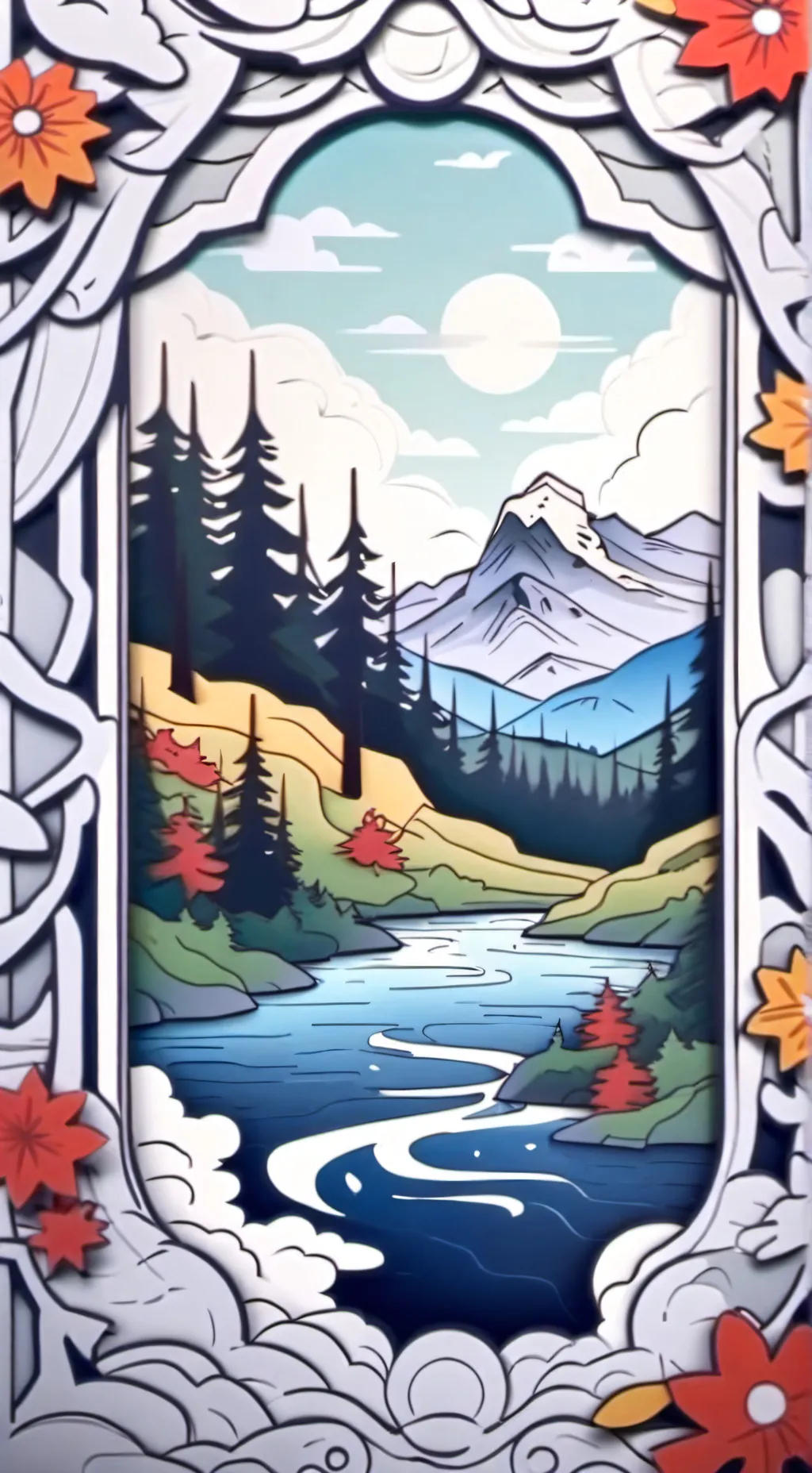 ai character: jevin art(me) background