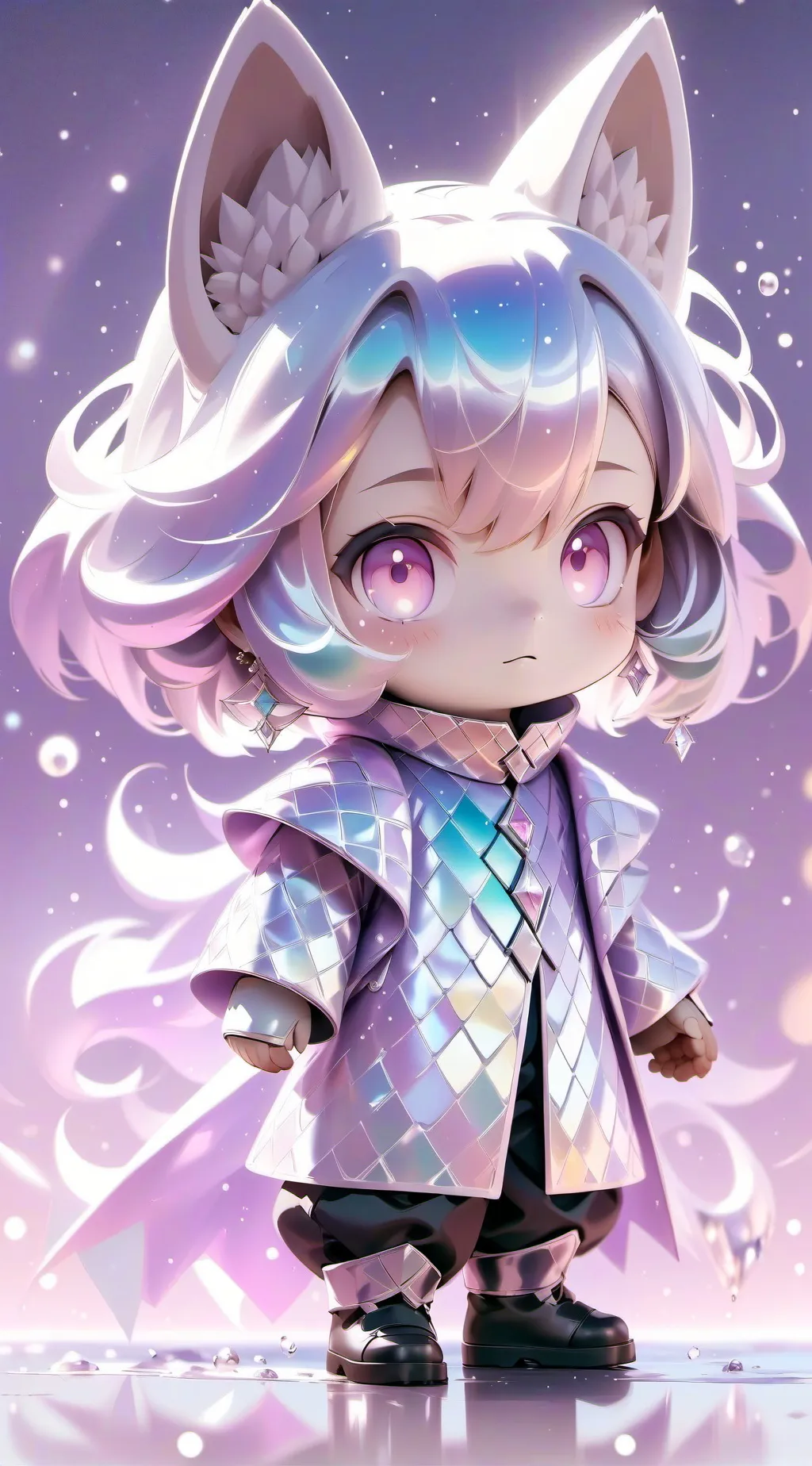 ai character: Mina(mha) background