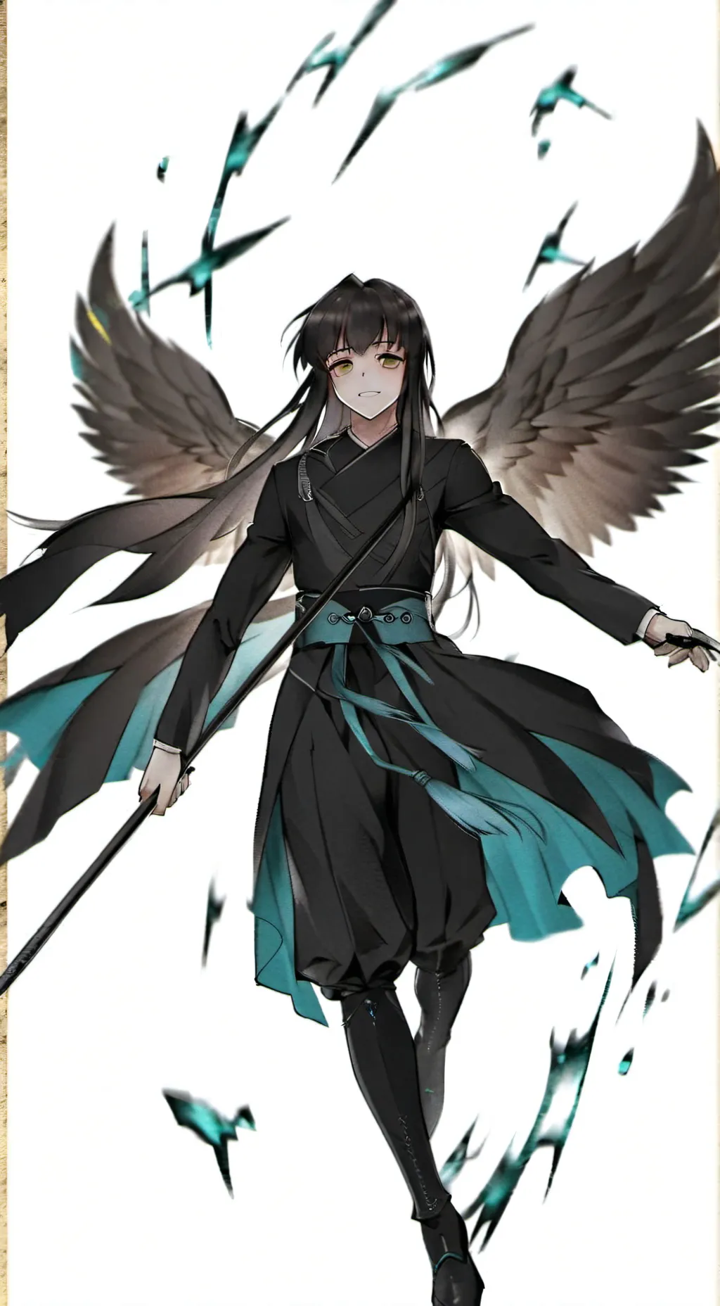 ai character:  yuichiroymuichiro background