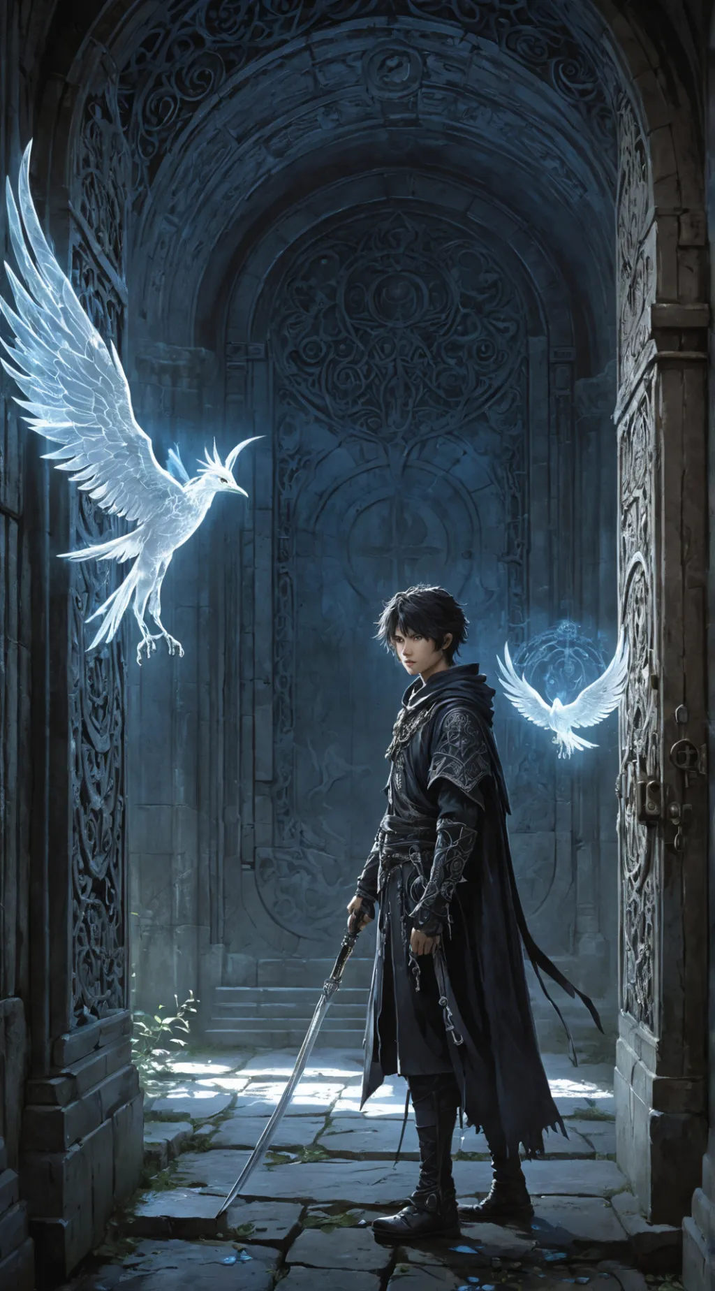 ai character: Kieran background