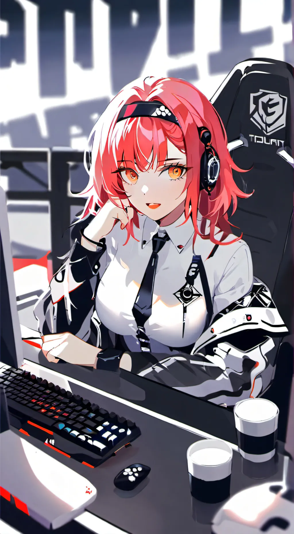 ai character: Mika background