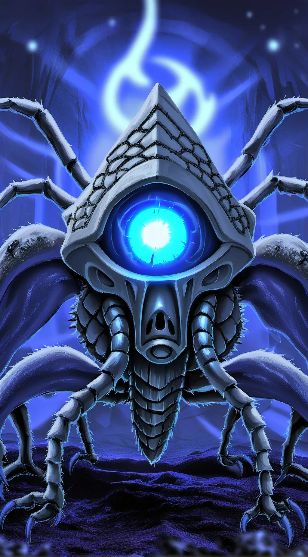 ai character: virus bot background