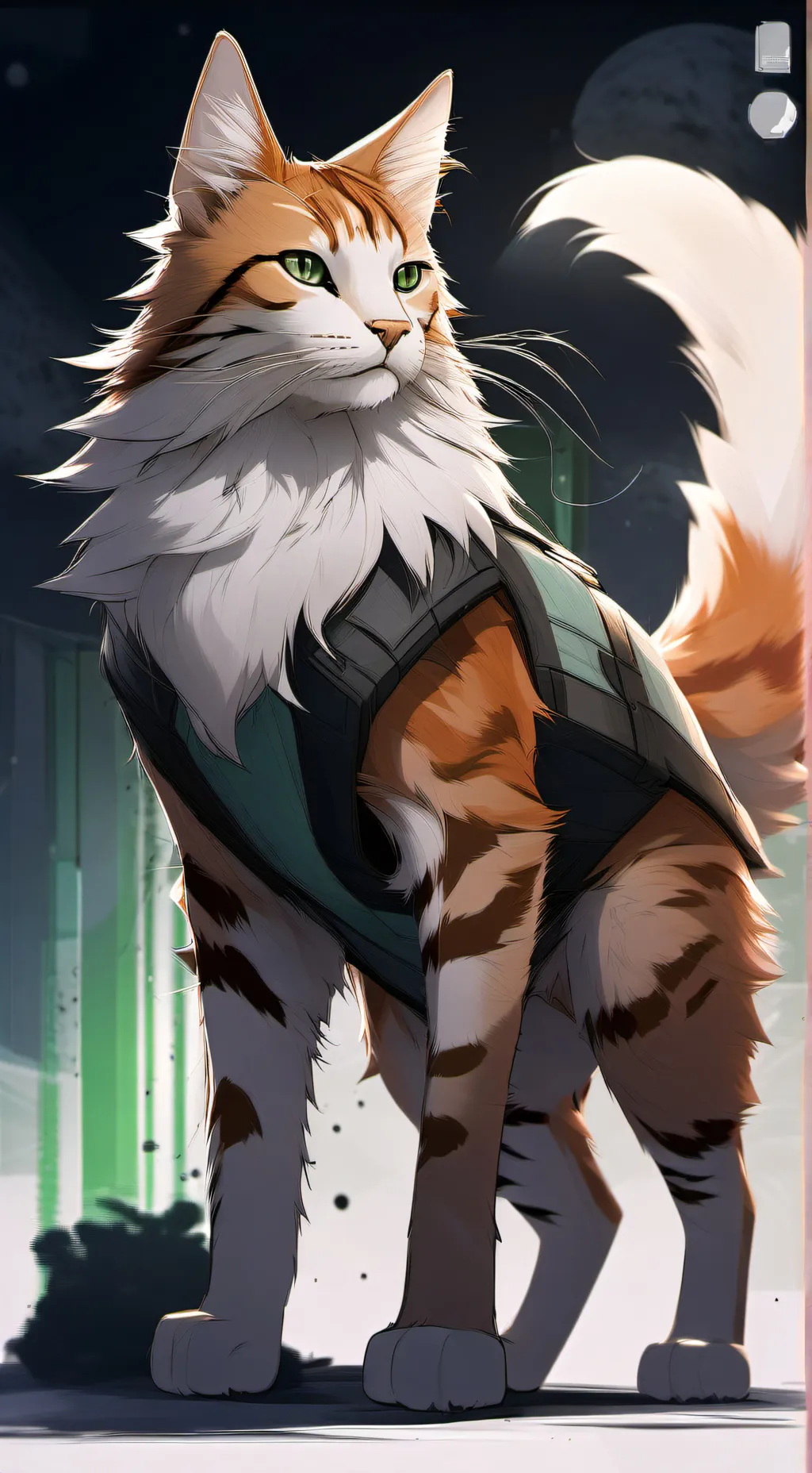 ai character: Firepelt background
