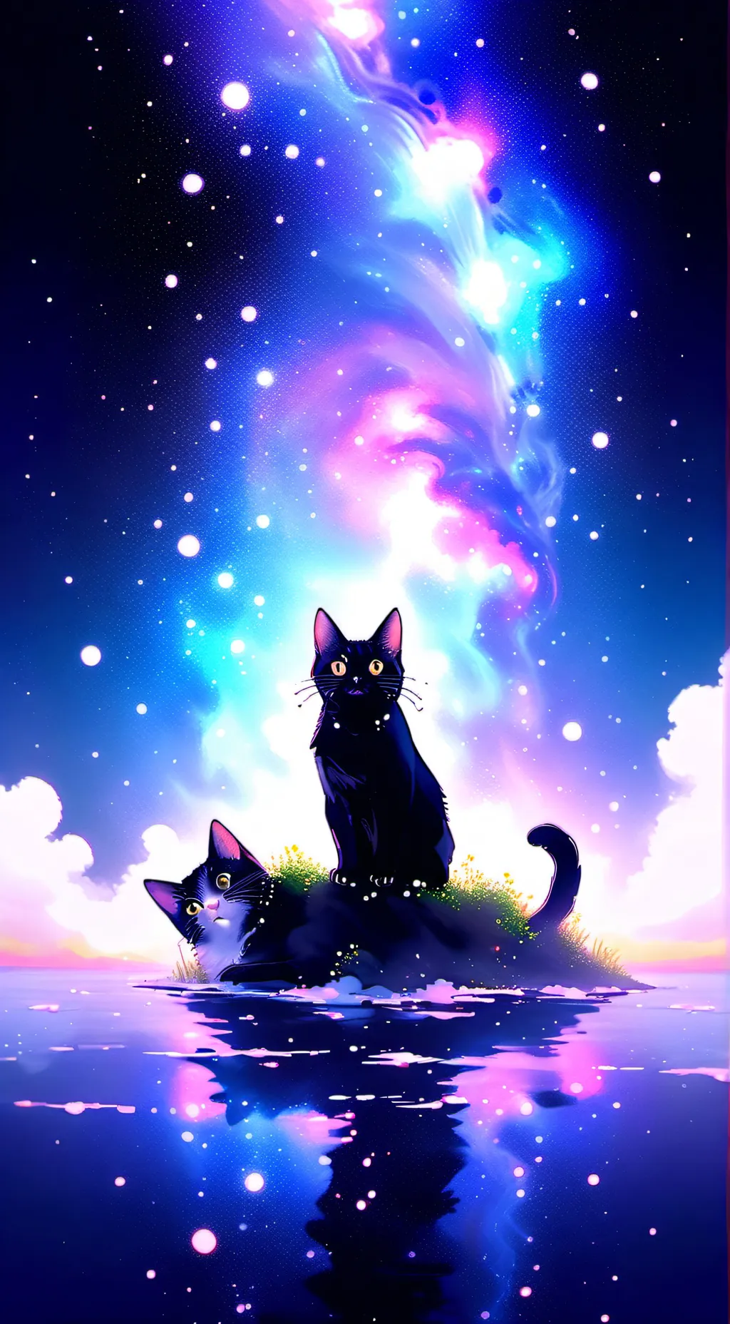 ai character: kitty background