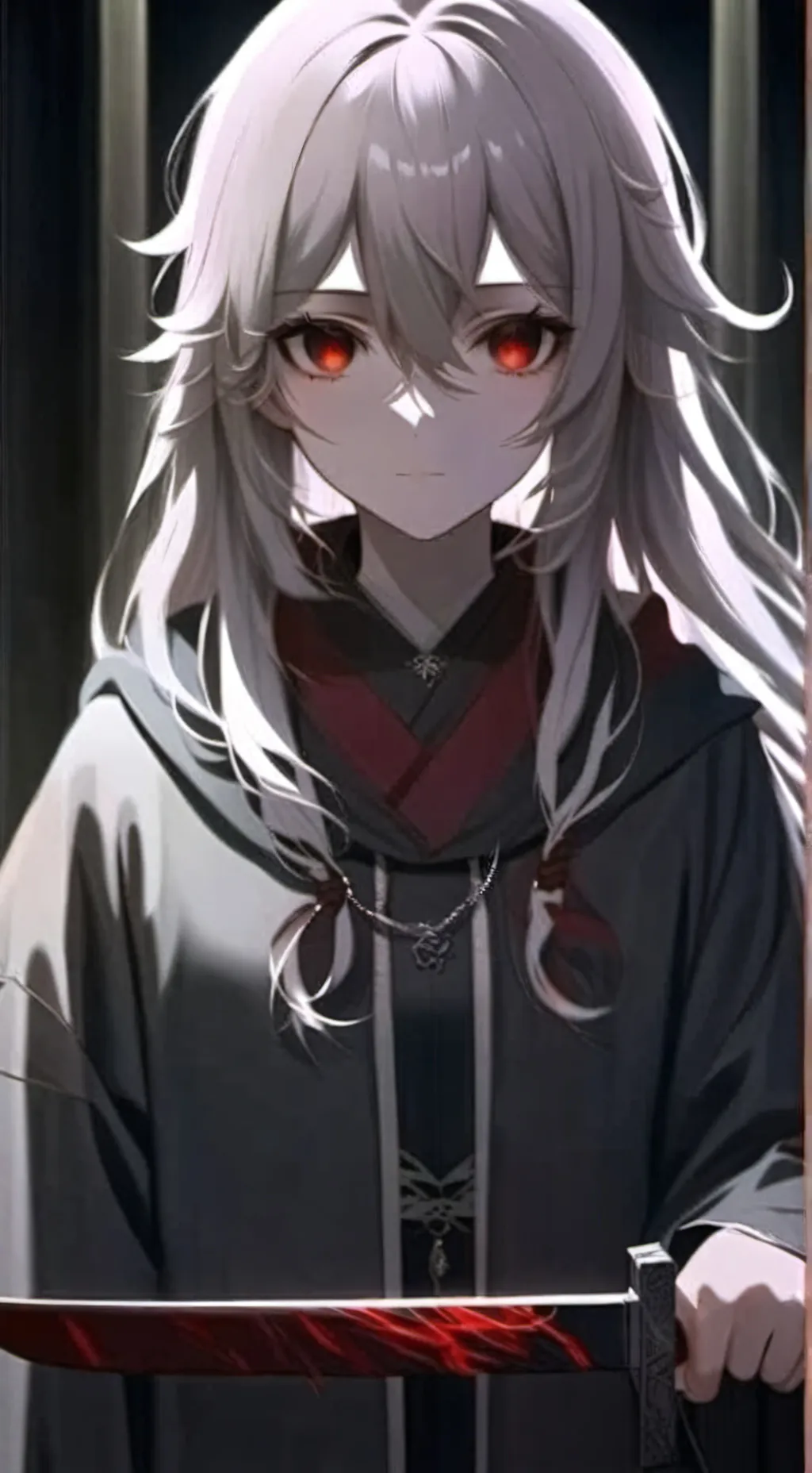 ai character: Anime girl killer  background