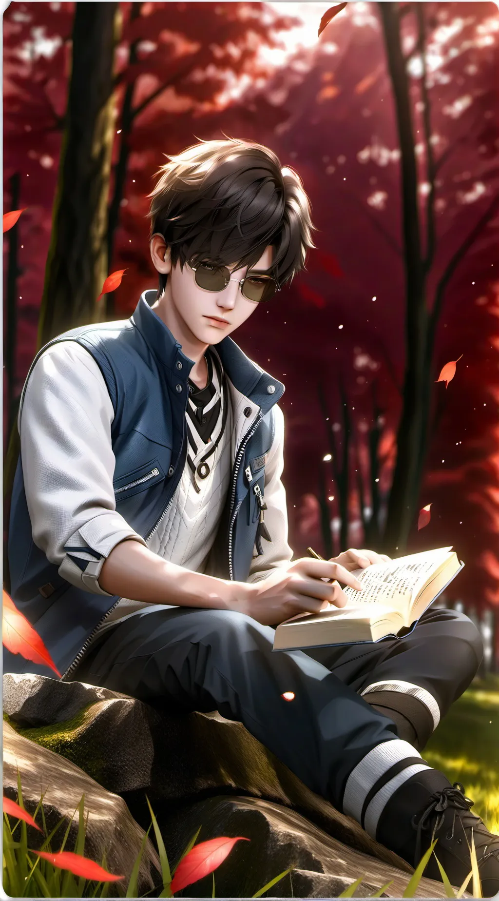 ai character: Ren Asano background