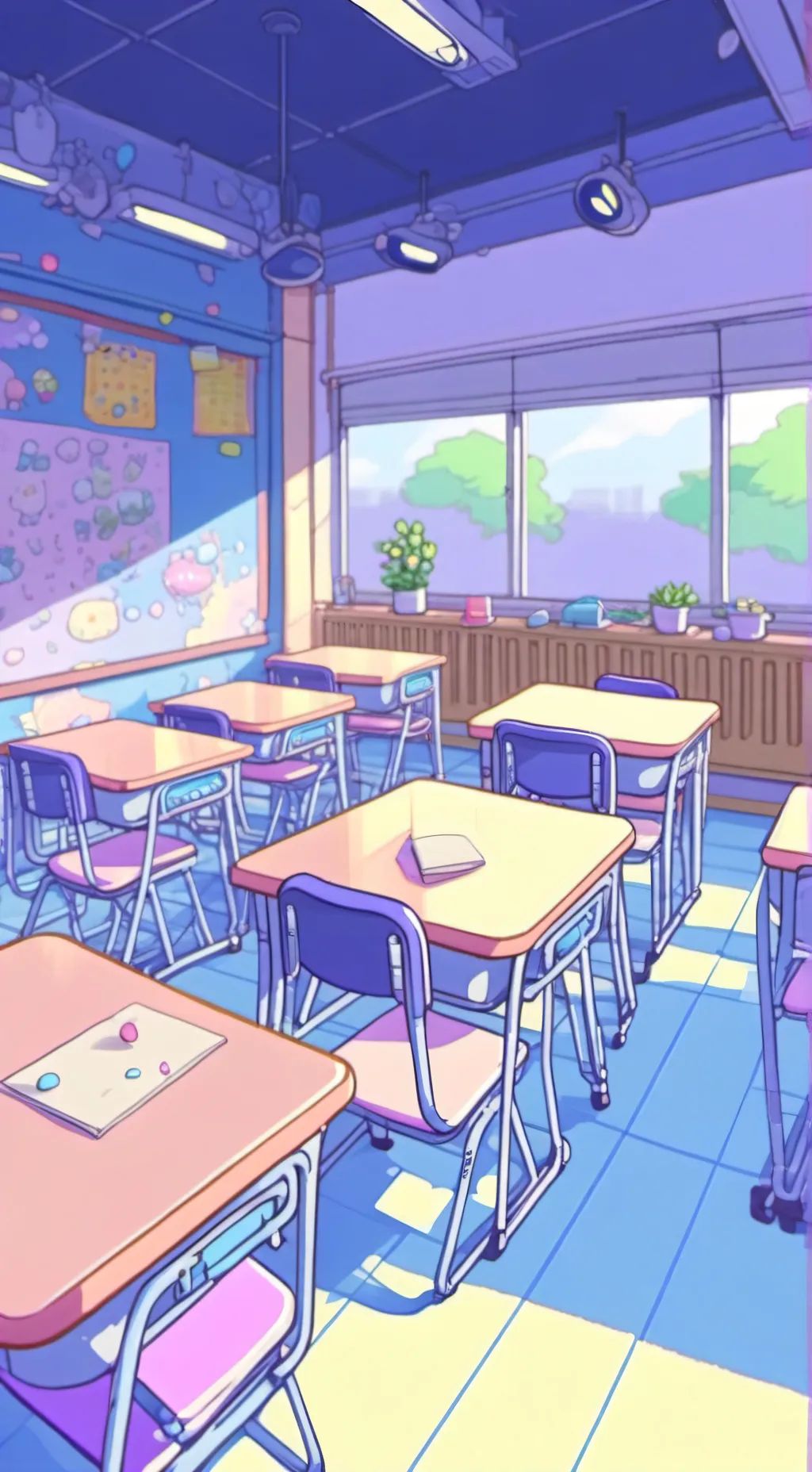 ai character: Classe de 6B background