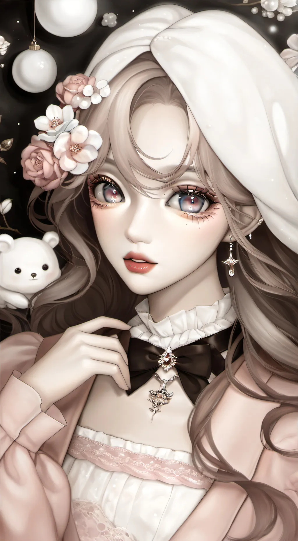 ai character: ballerina background