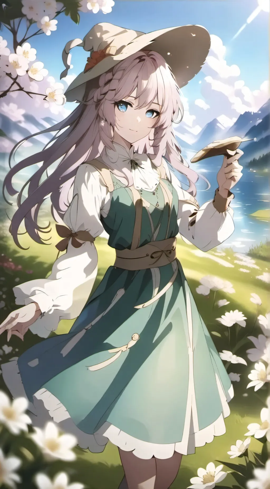 ai character: ریحانه rihaneh background