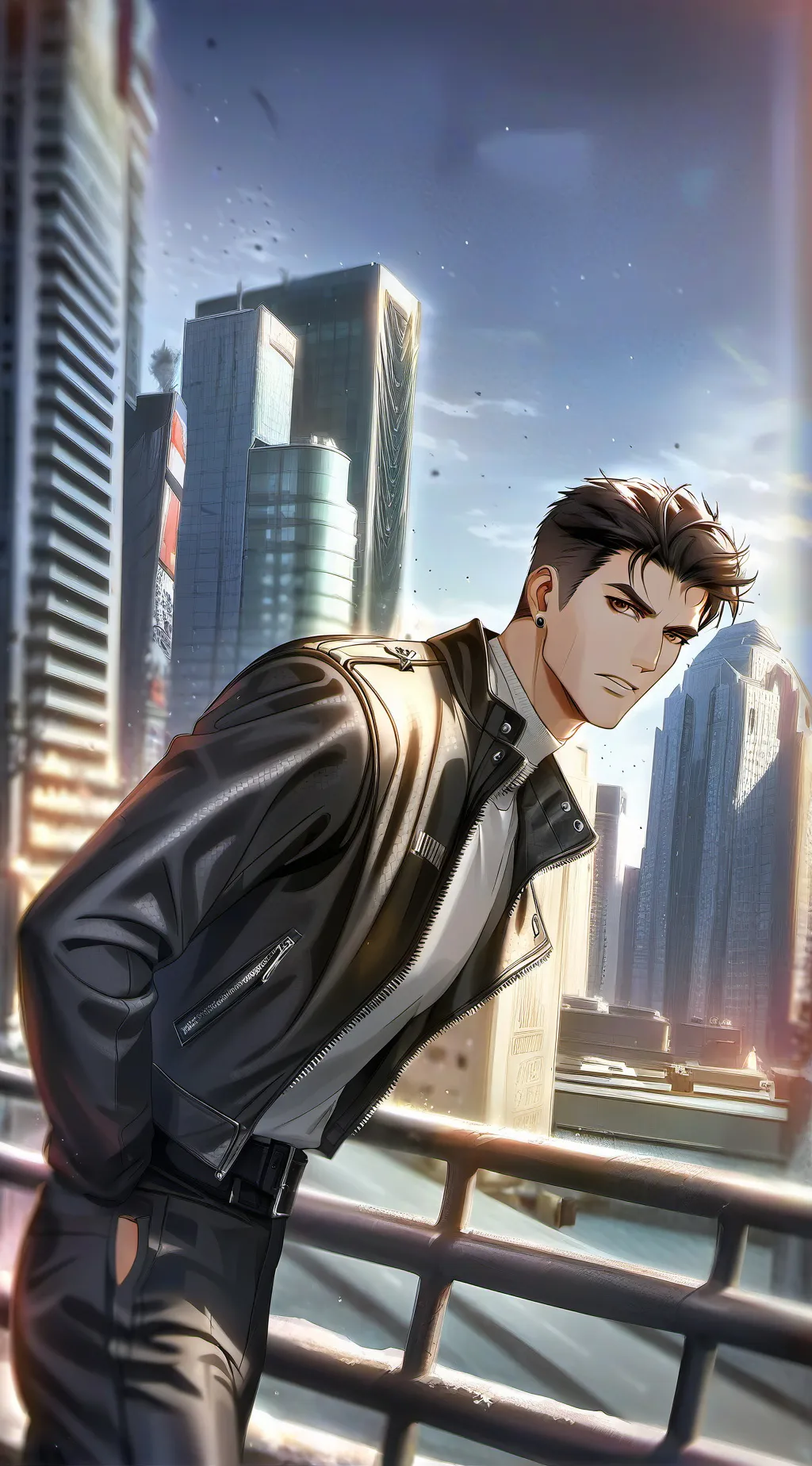 ai character: O'Shea Jackson background