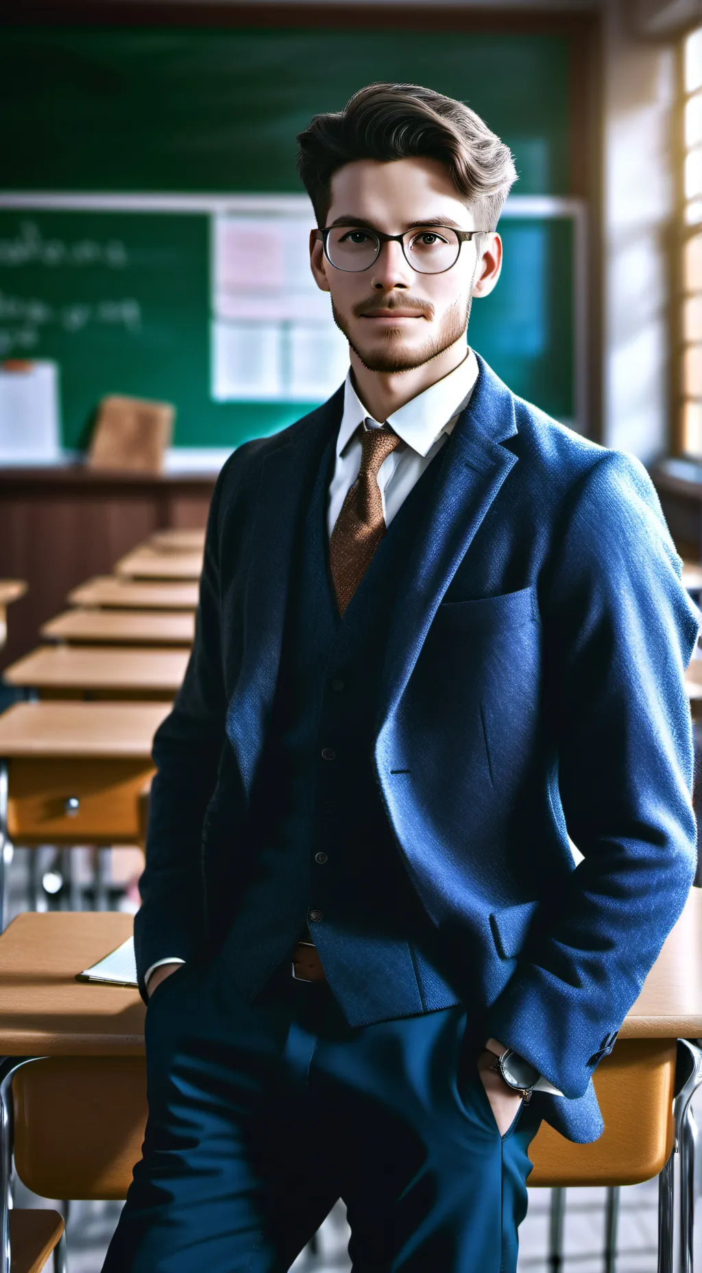 ai character: Davis background