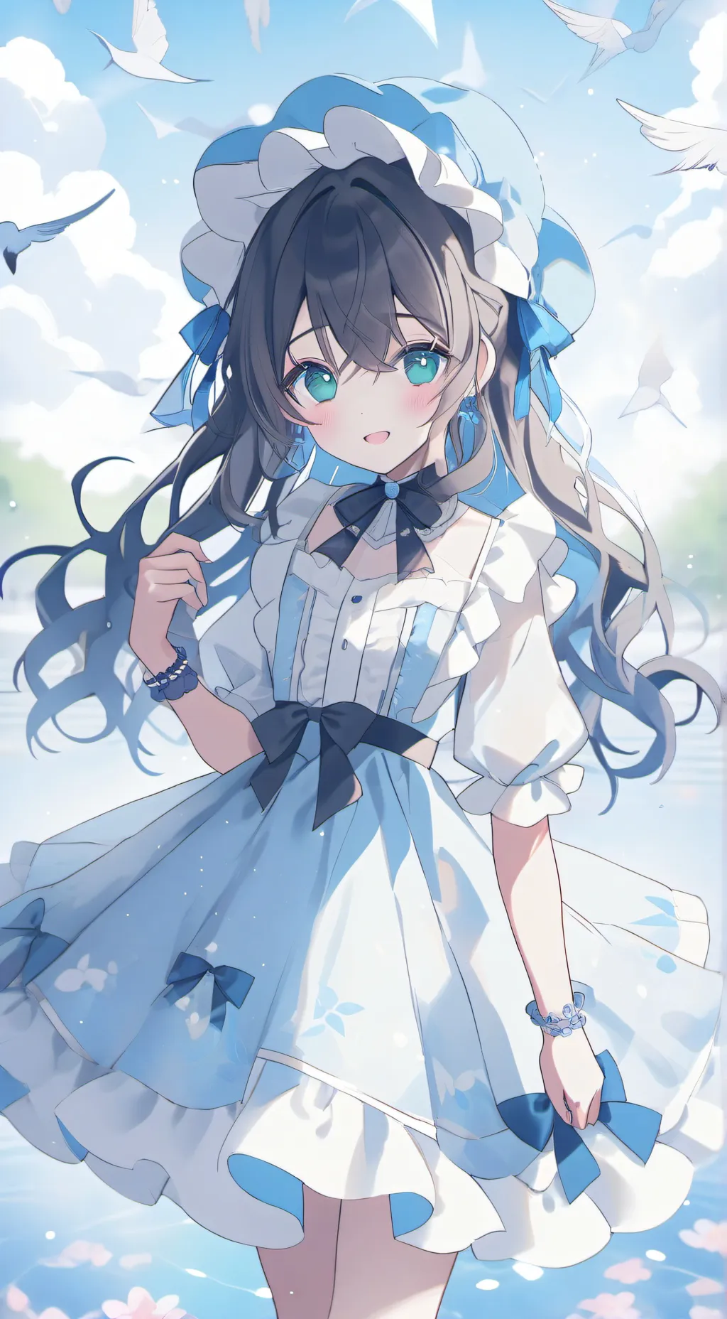 ai character: Ginger background