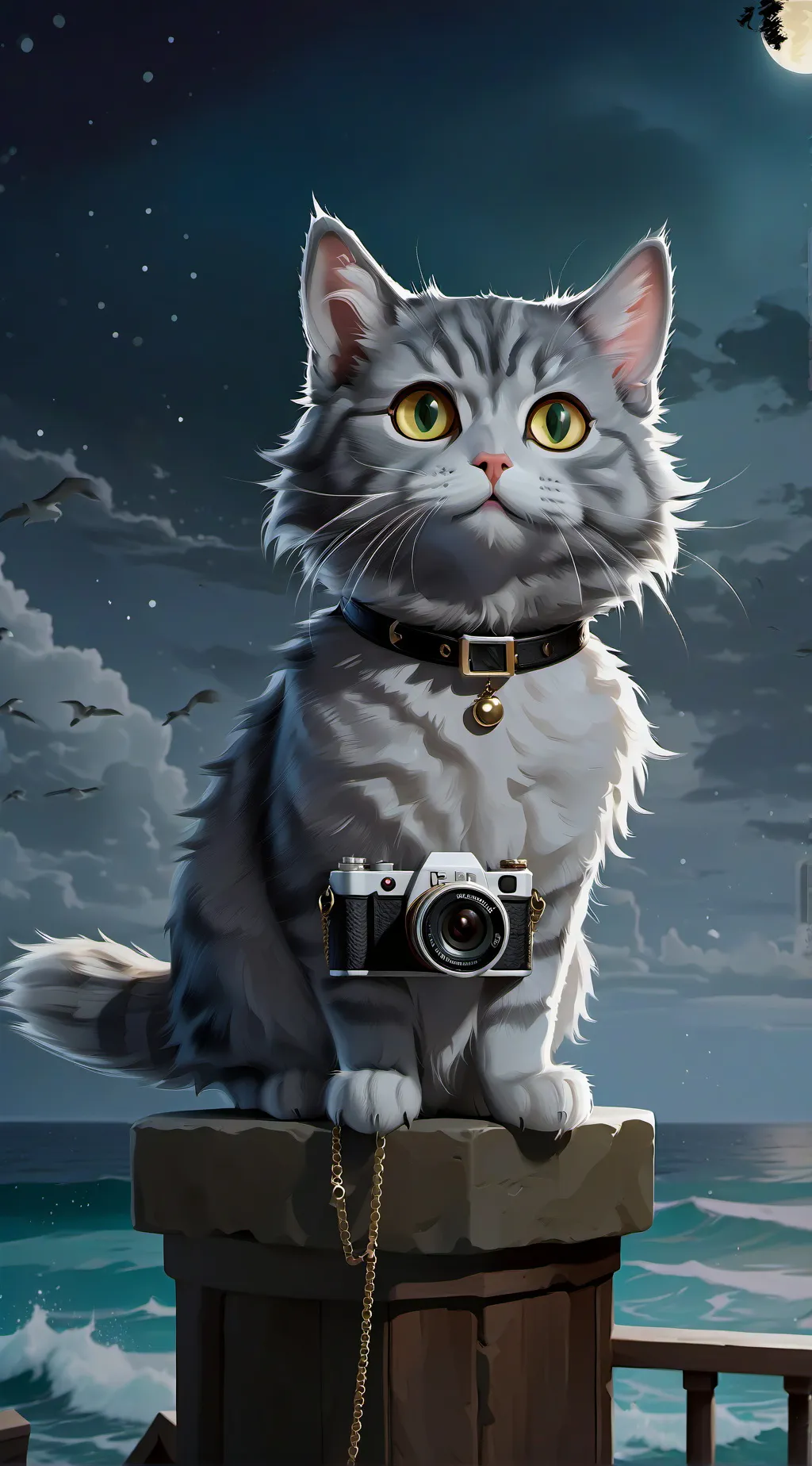 ai character: Nixel background