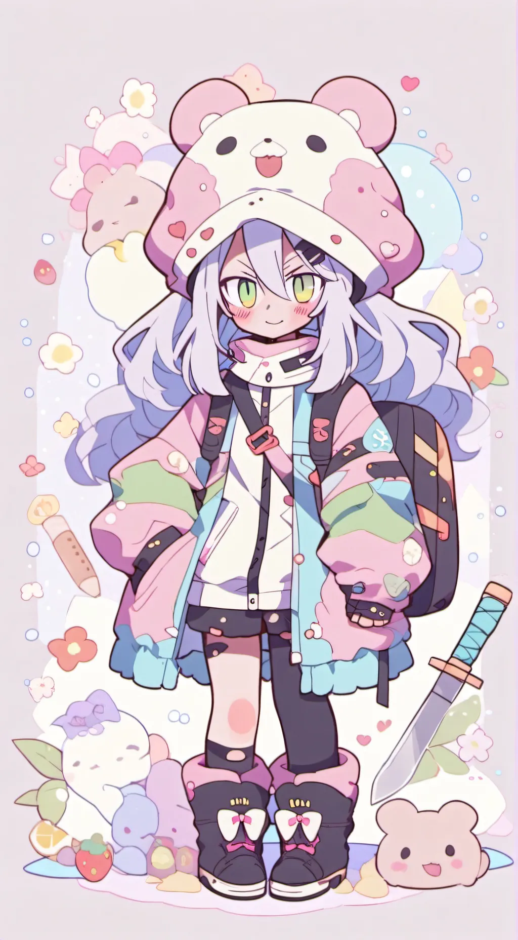 ai character: nezu+pro heroes background