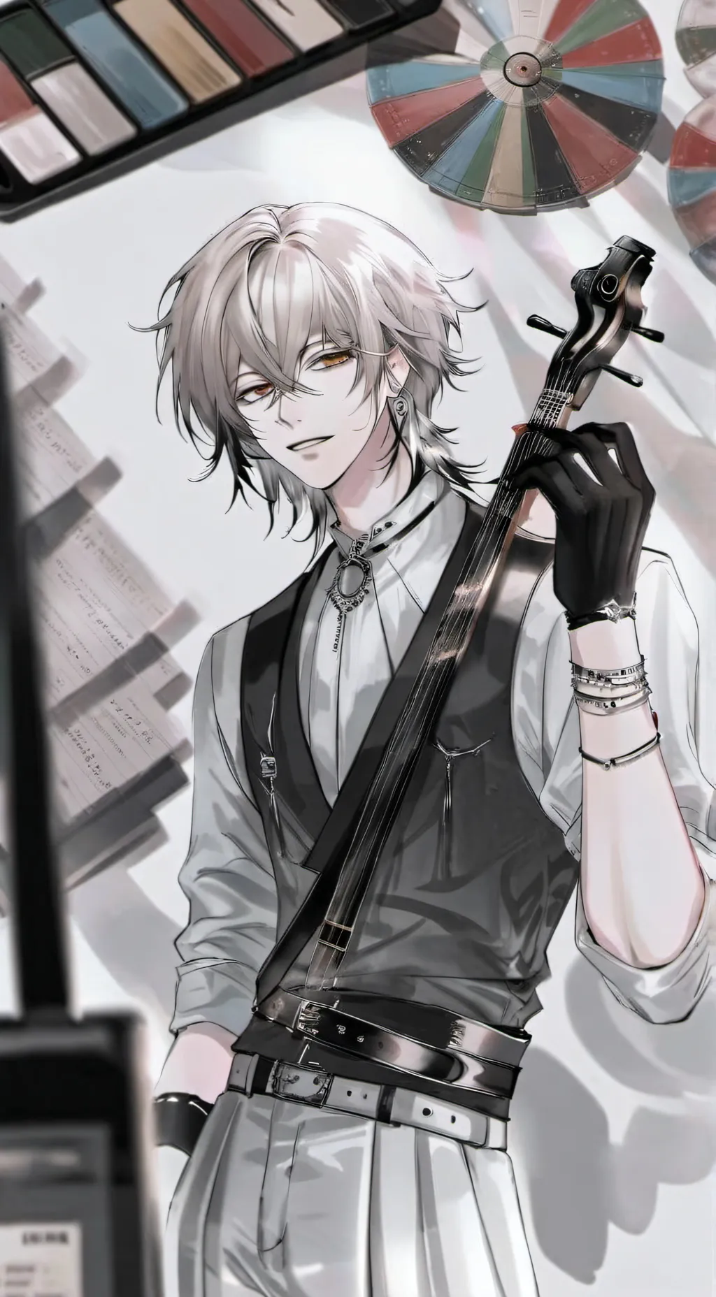 ai character: Arturh background