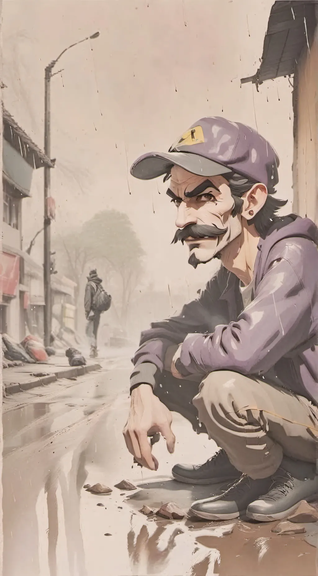 Talkie AI - Chat with Homeless waluigi