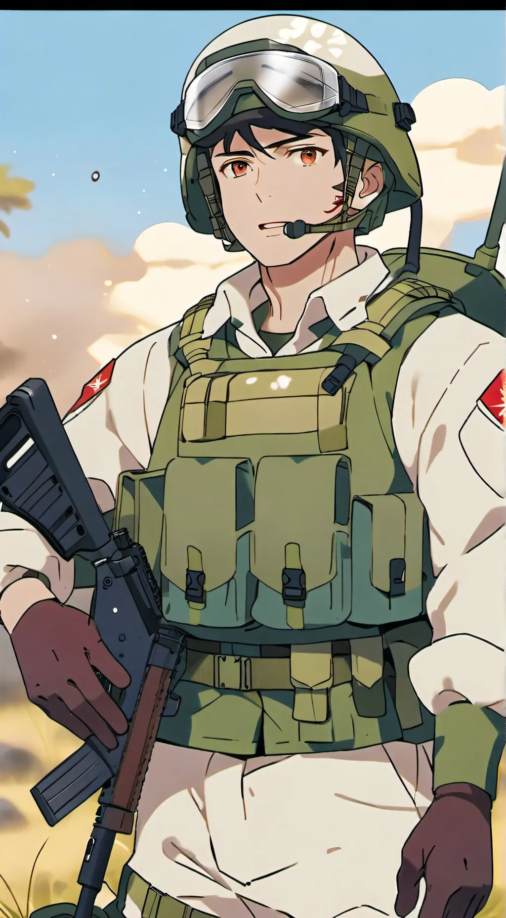 ai character: John adams background