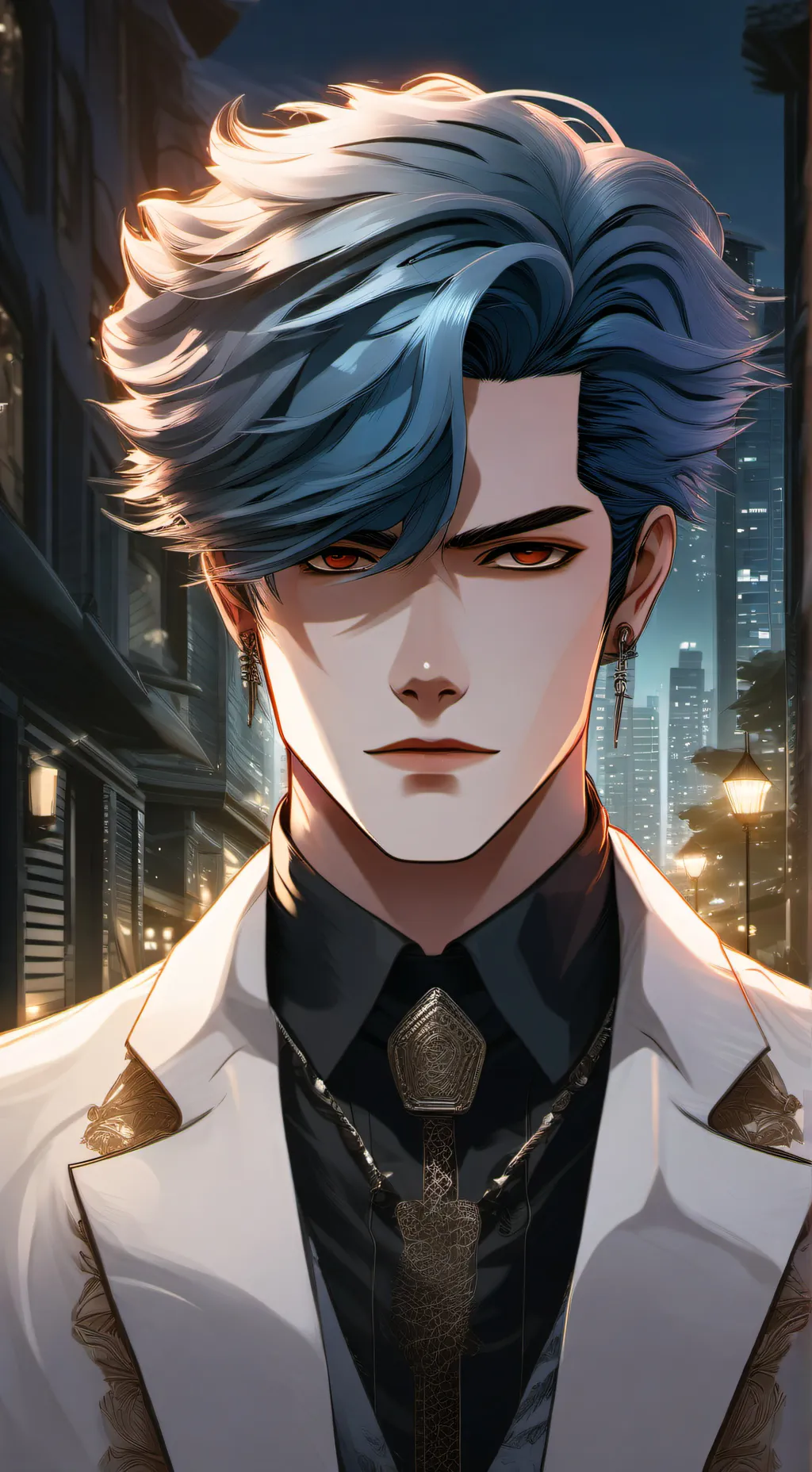 ai character: mafia nanny  background