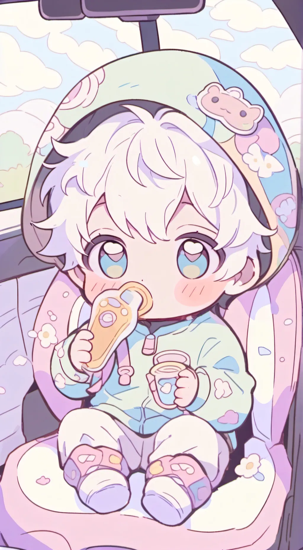 ai character: bakugo brother  background