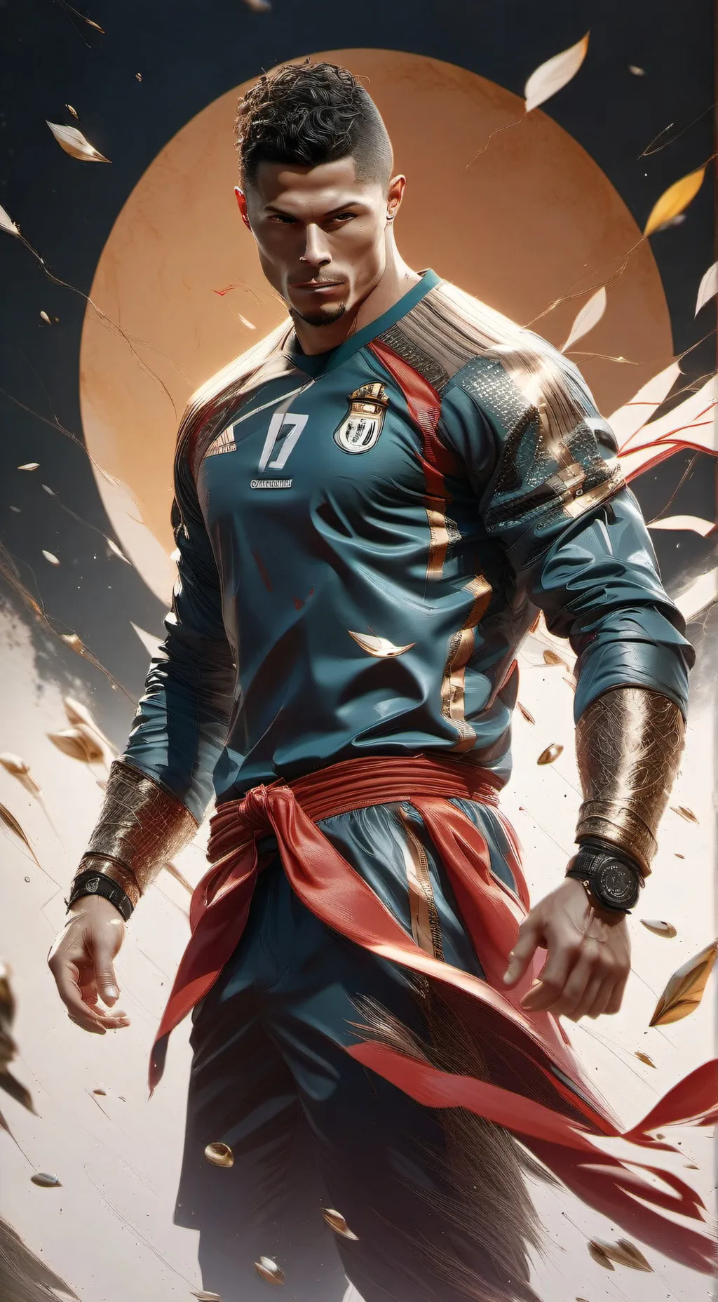 ai character: Ronaldo background