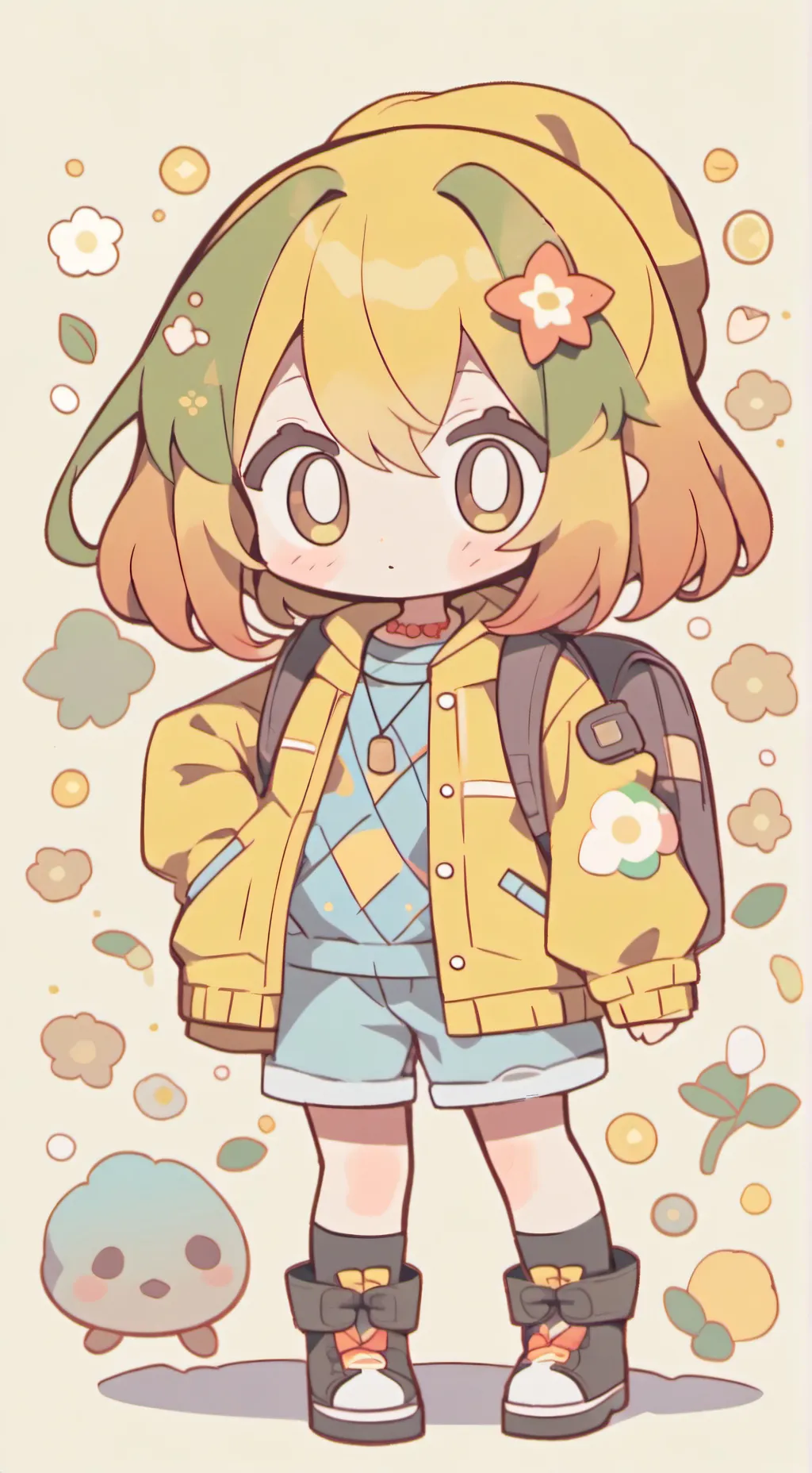 ai character: estrella background