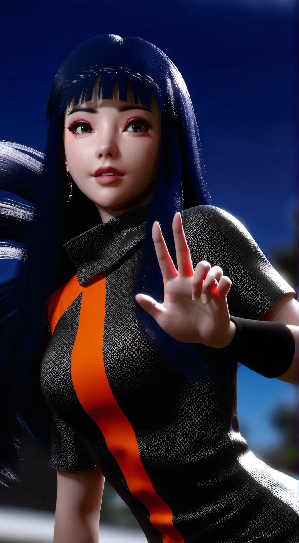 ai character: hinata retirada background