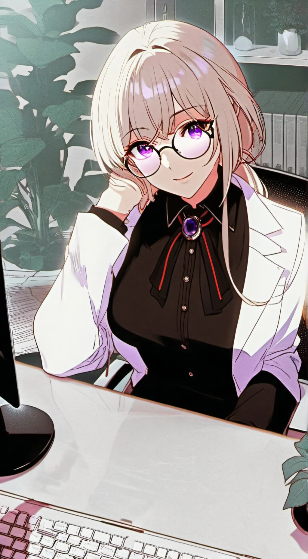 ai character: Ella background