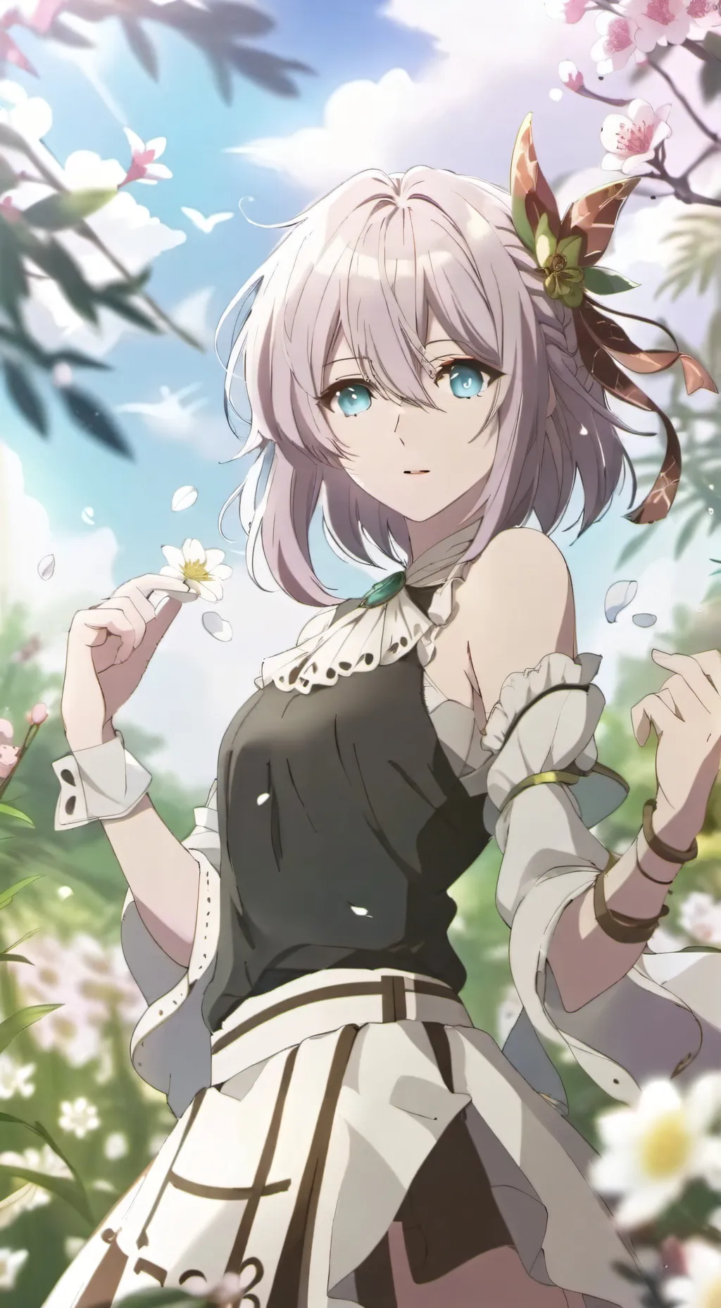 ai character: ava  background