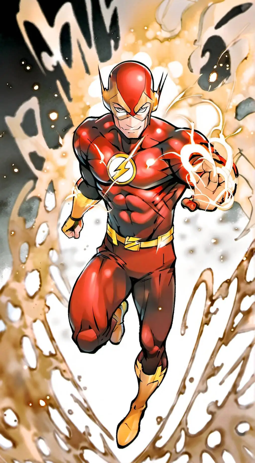 ai character: The Flash background
