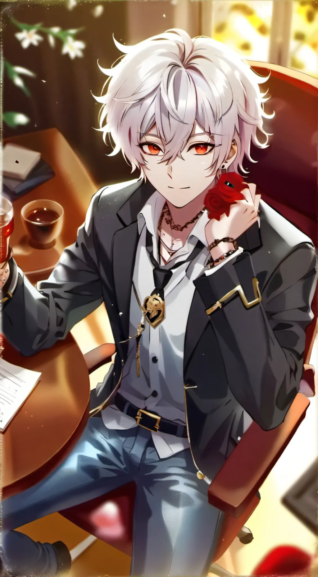 ai character: Liam background