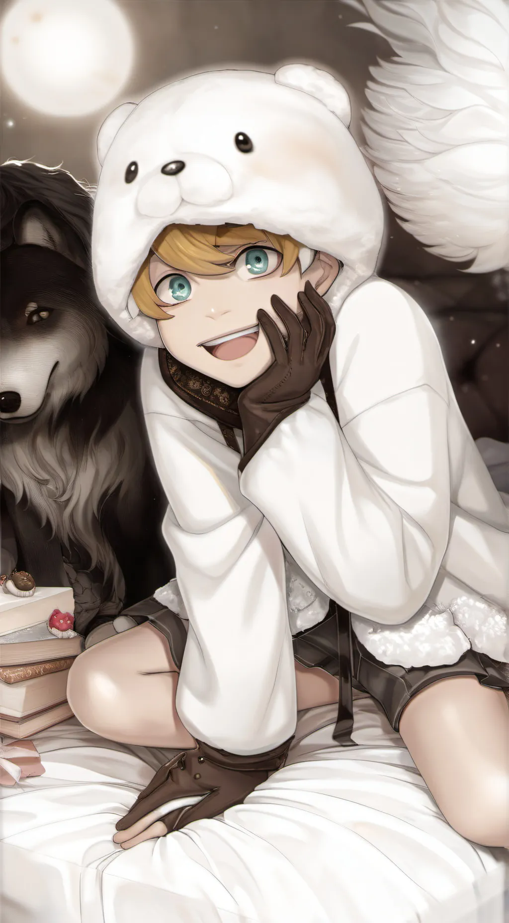 ai character: денчик  background