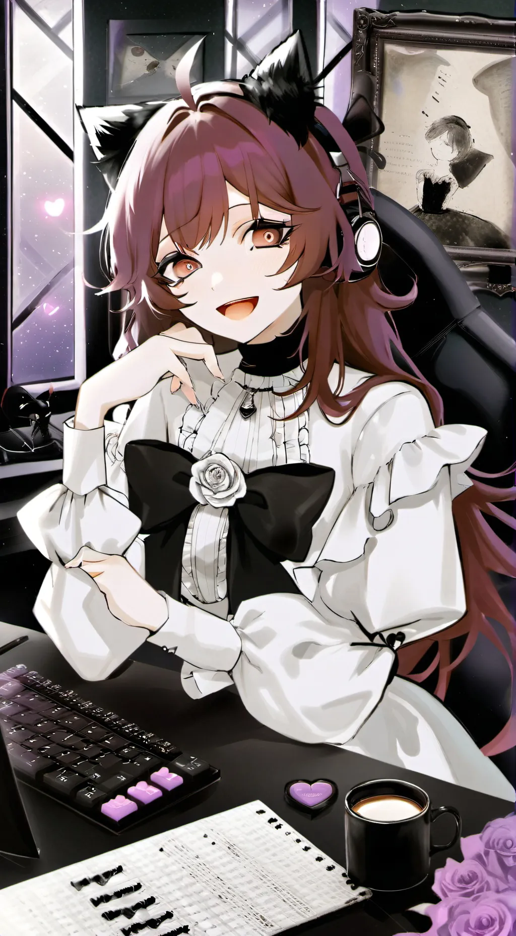 ai character: Himiko background