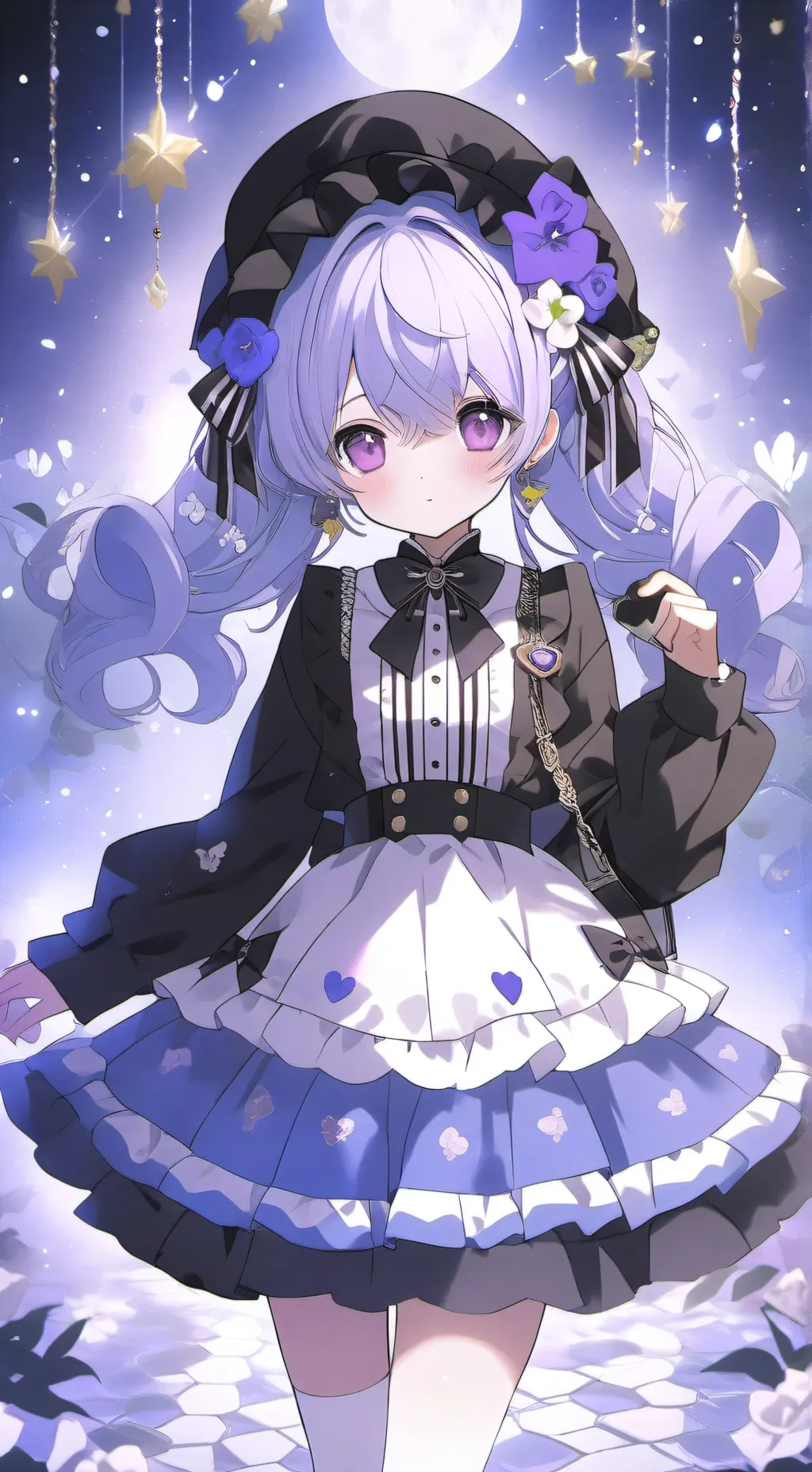 ai character: DW Sleepover background