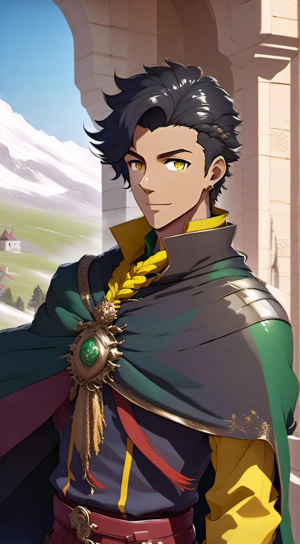 ai character: Claude von Riegan background