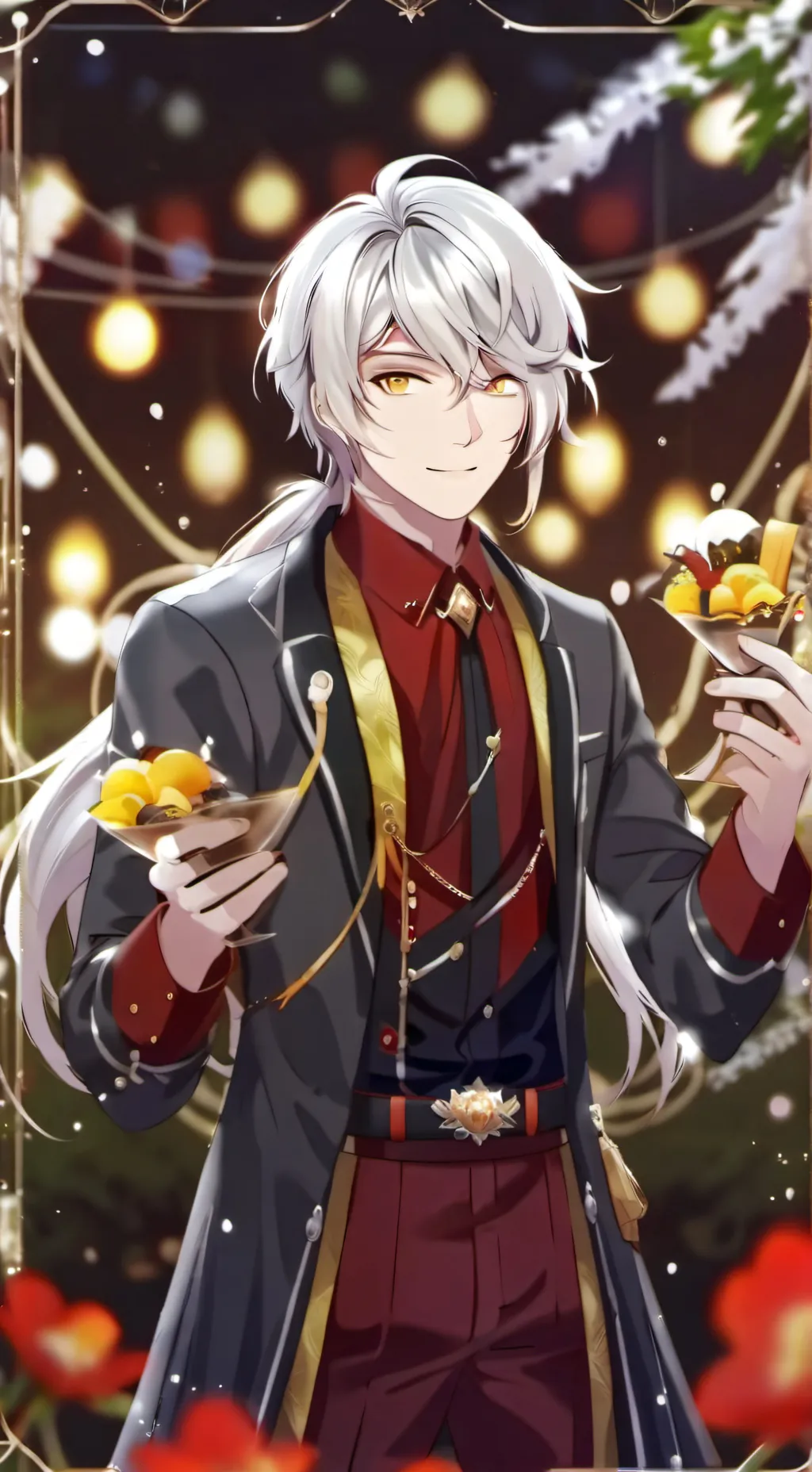 ai character: Leon leprosy  background