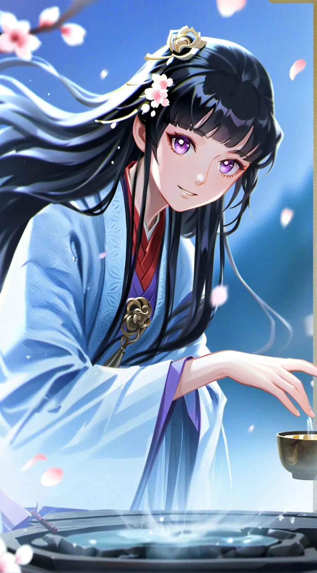 ai character: Himari background