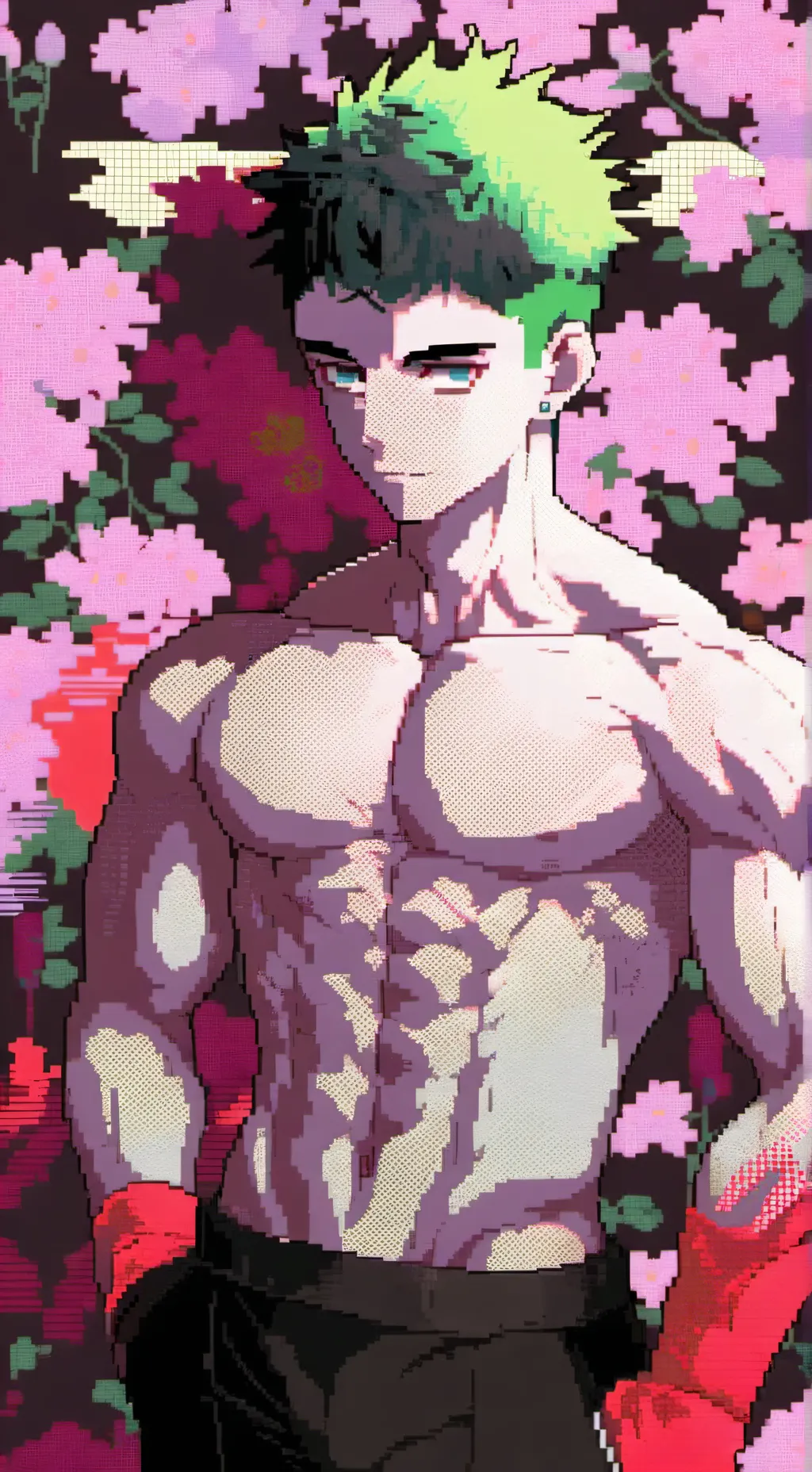 ai character: hakari (from jjk) background