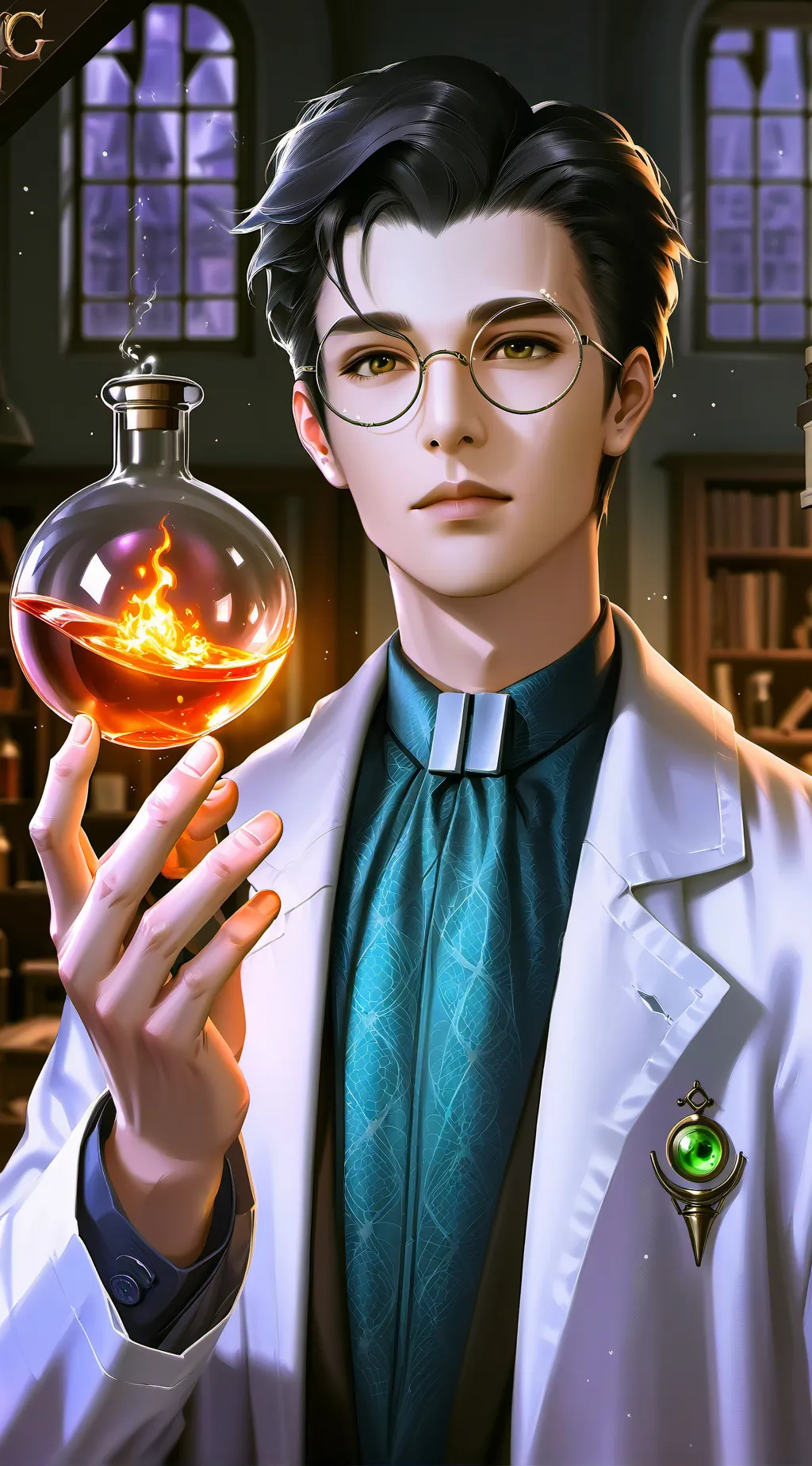 ai character: Alexander the Alchemist background