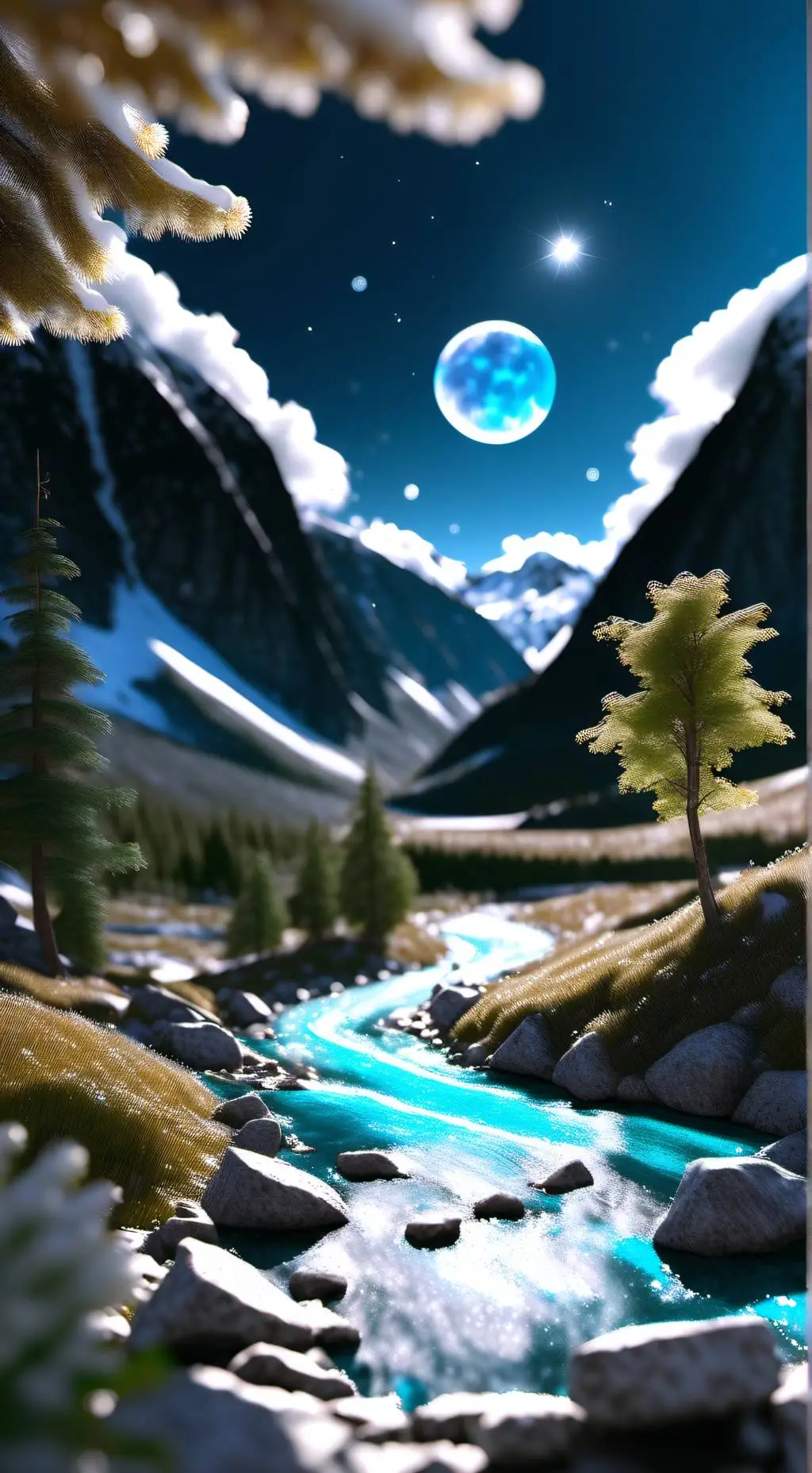 ai character: Solarballs SGM au background