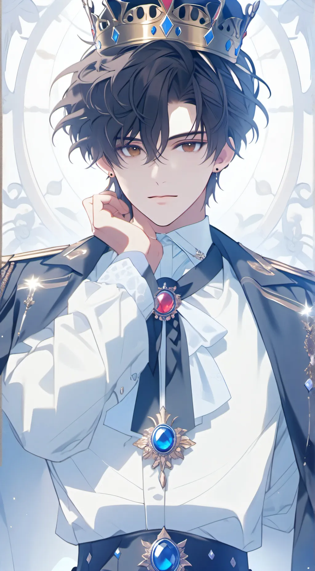 ai character: 👑🖤Draco🖤👑 background