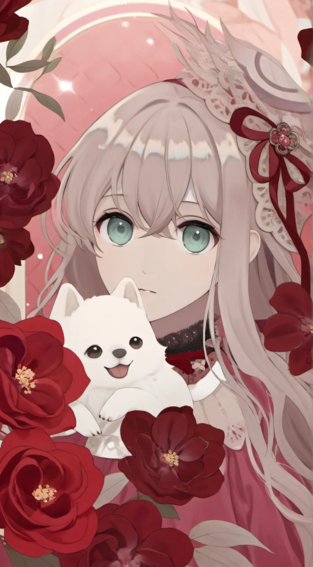 ai character: dandy world  background