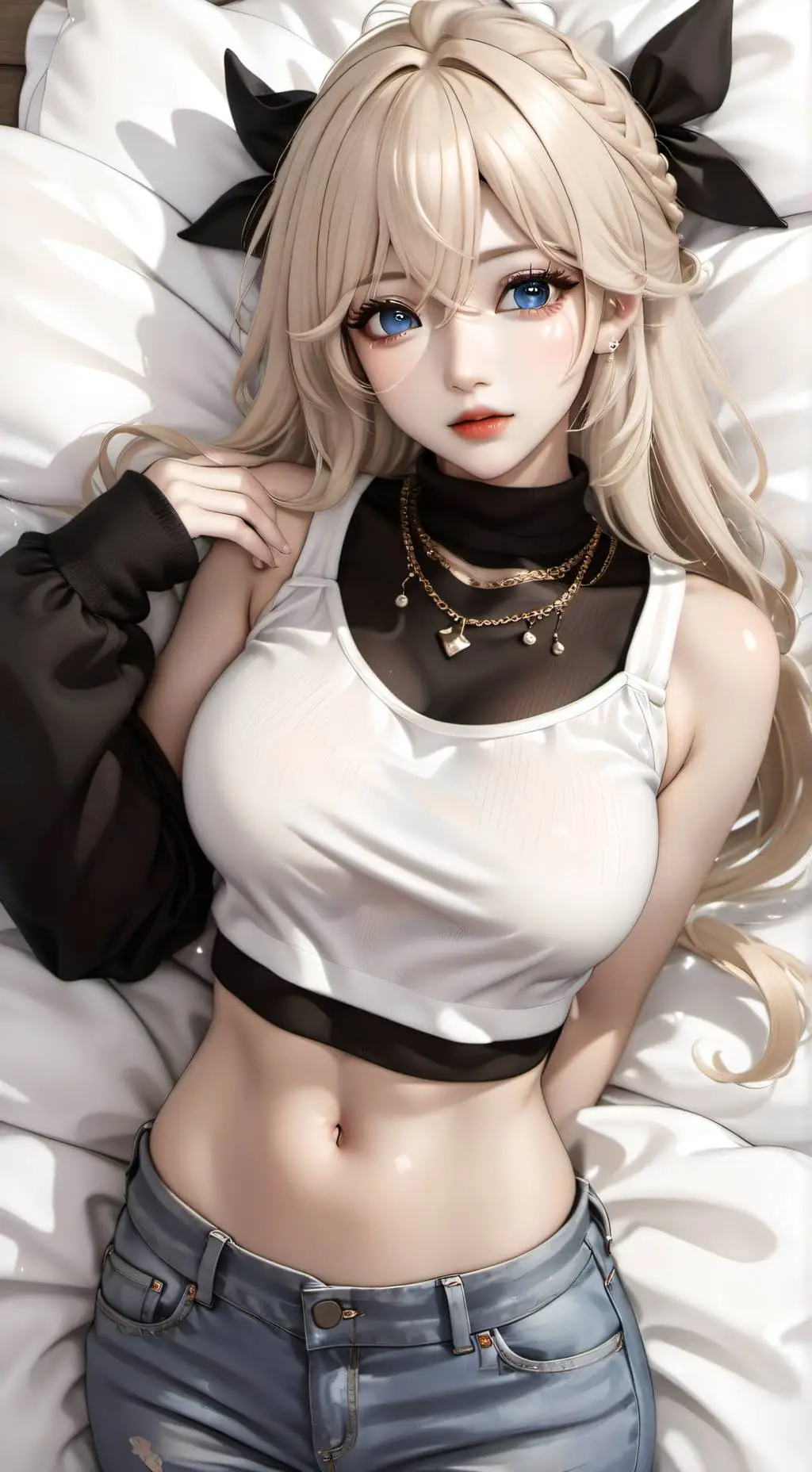 ai character: Lea background