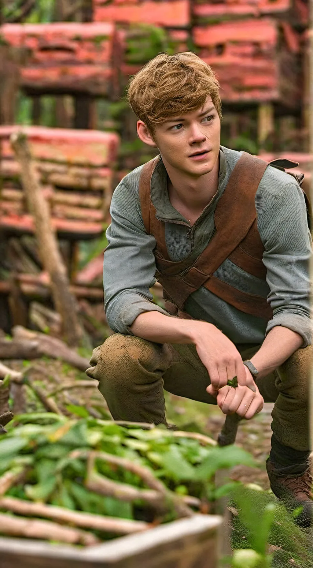 ai character: newt background