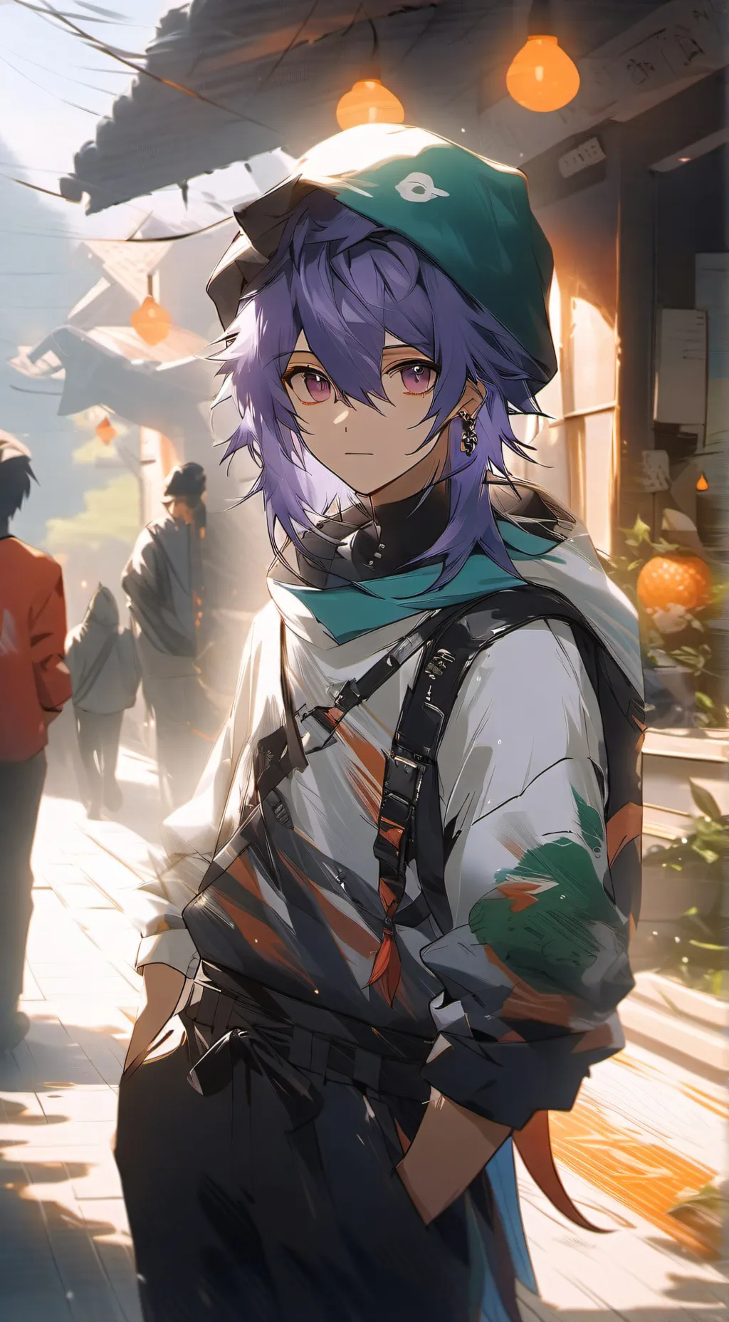 ai character: Squid game background