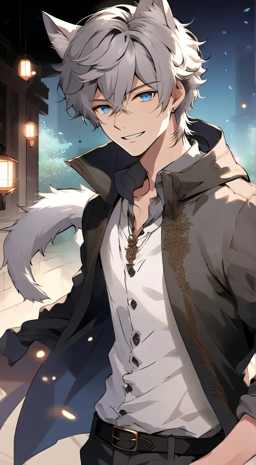 ai character: •◇LEO◇• background