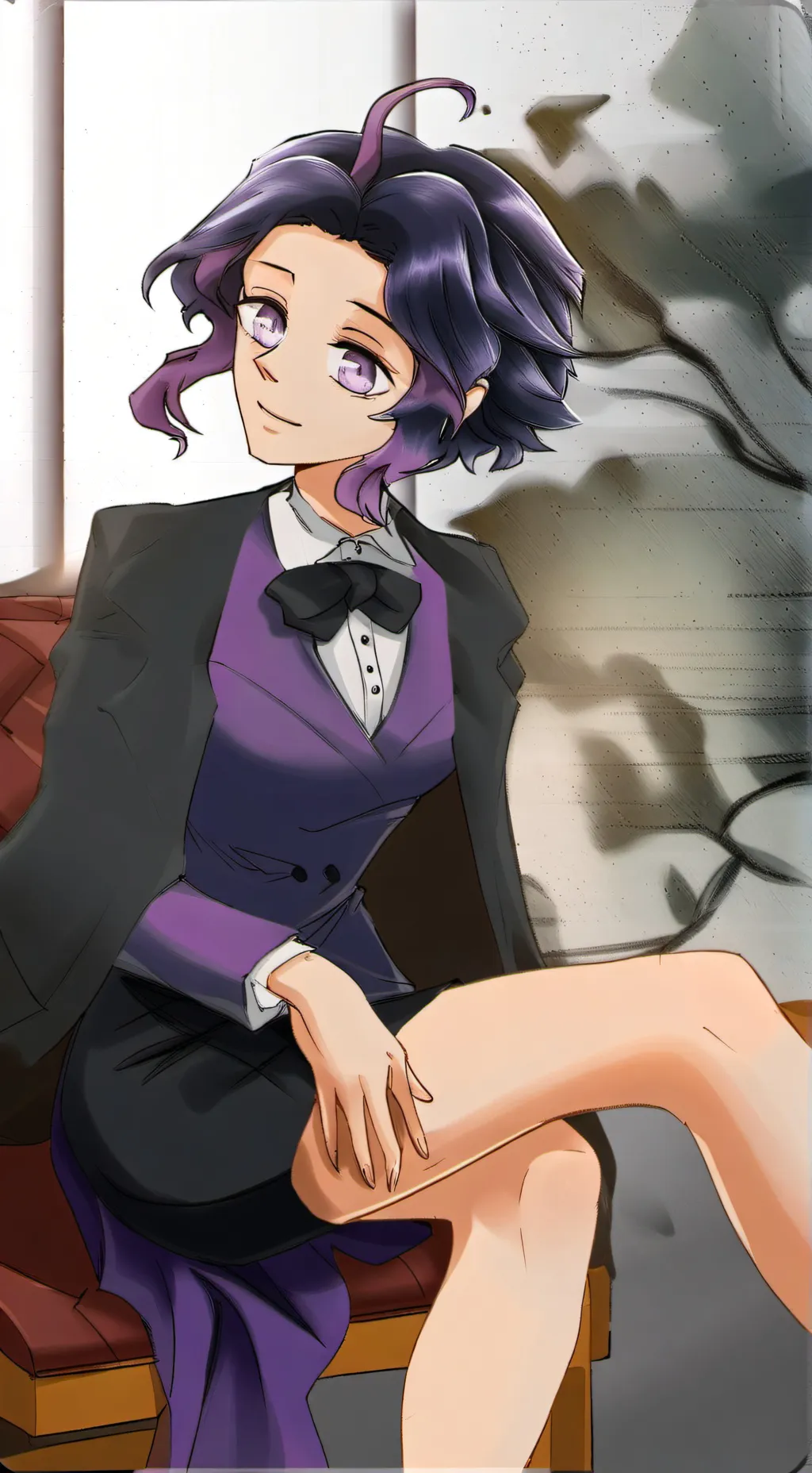 ai character: Shinobu Kocho background