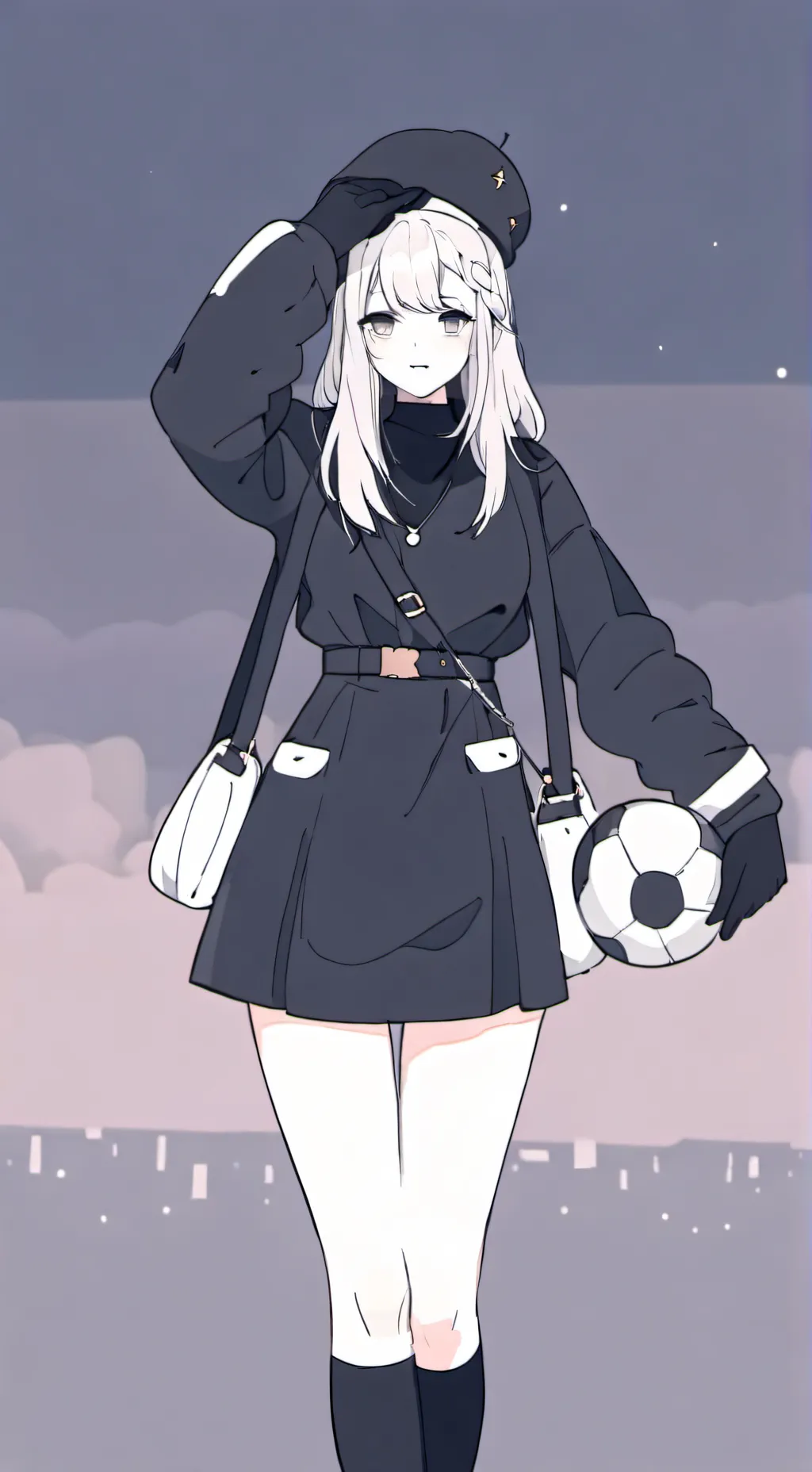 ai character: Luna background